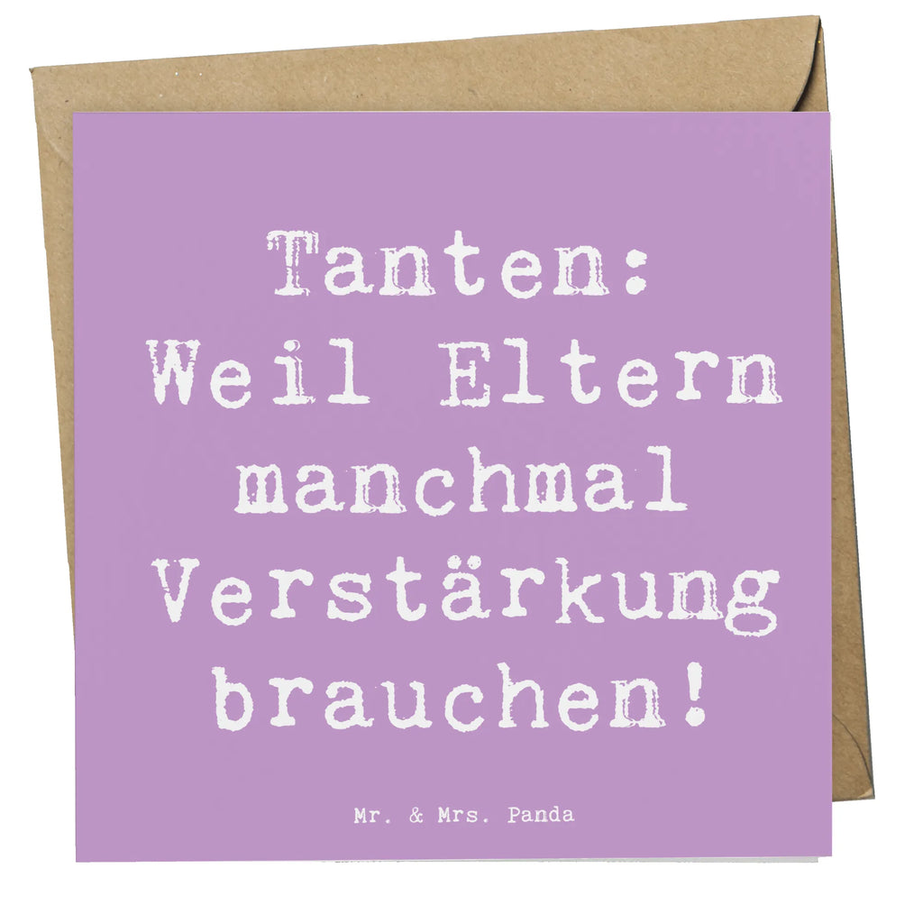 Deluxe Karte Spruch Liebe Tanten Karte, Grußkarte, Klappkarte, Einladungskarte, Glückwunschkarte, Hochzeitskarte, Geburtstagskarte, Hochwertige Grußkarte, Hochwertige Klappkarte, Familie, Vatertag, Muttertag, Bruder, Schwester, Mama, Papa, Oma, Opa