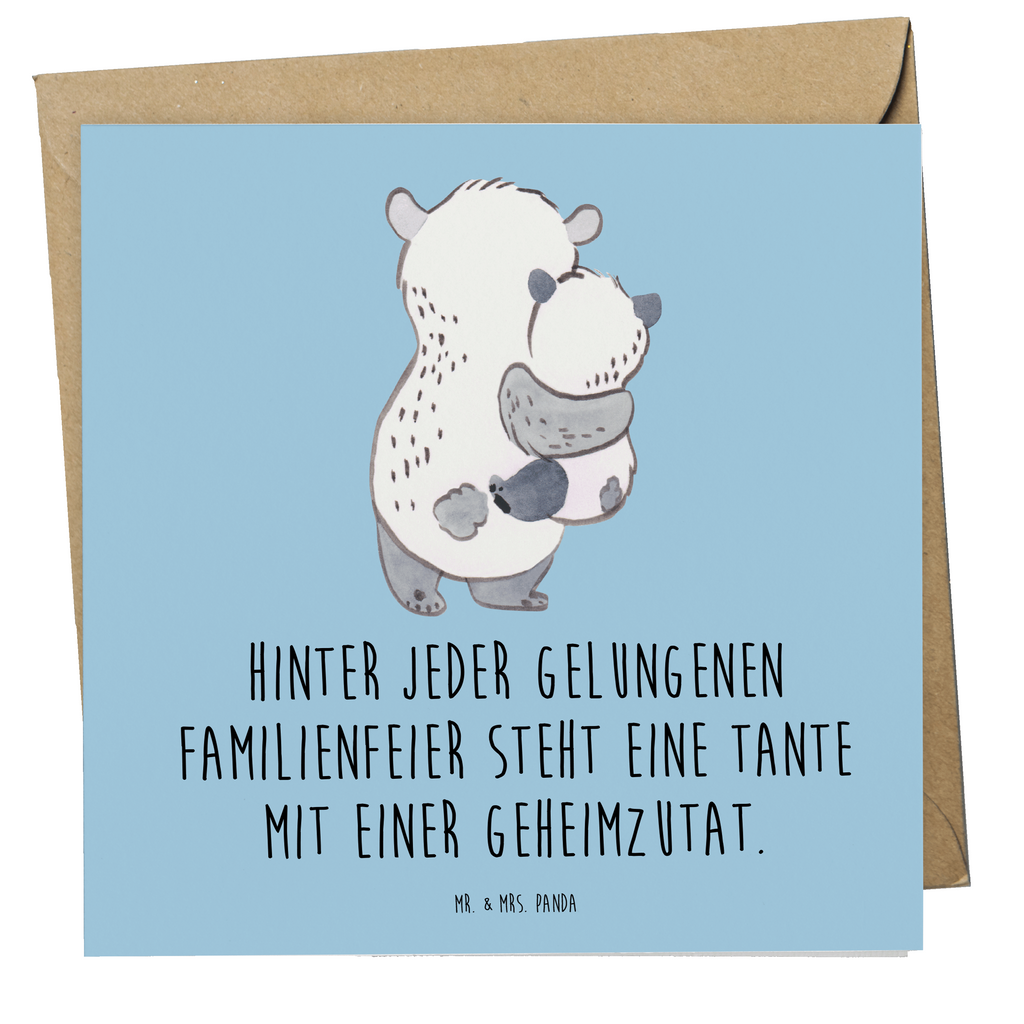 Deluxe Karte Tante Geheimzutat Karte, Grußkarte, Klappkarte, Einladungskarte, Glückwunschkarte, Hochzeitskarte, Geburtstagskarte, Hochwertige Grußkarte, Hochwertige Klappkarte, Familie, Vatertag, Muttertag, Bruder, Schwester, Mama, Papa, Oma, Opa