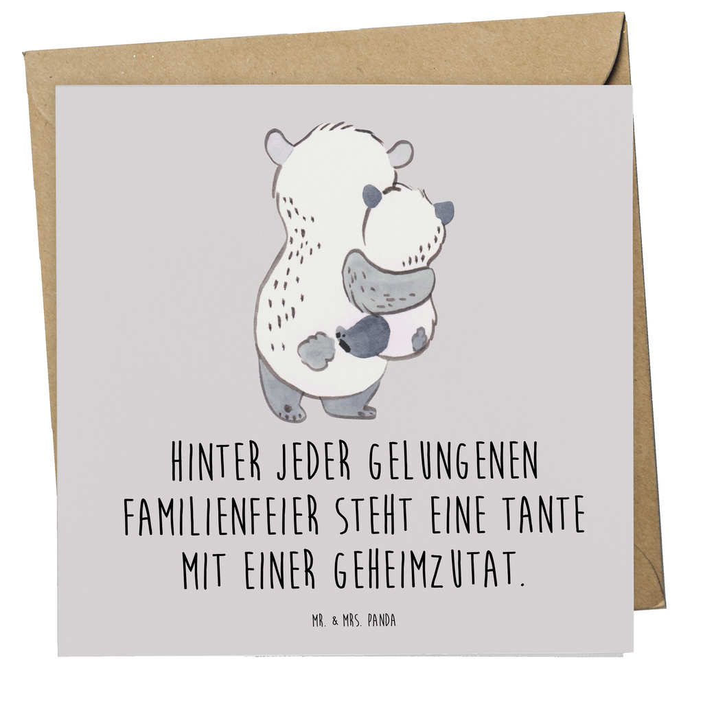 Deluxe Karte Tante Geheimzutat Karte, Grußkarte, Klappkarte, Einladungskarte, Glückwunschkarte, Hochzeitskarte, Geburtstagskarte, Hochwertige Grußkarte, Hochwertige Klappkarte, Familie, Vatertag, Muttertag, Bruder, Schwester, Mama, Papa, Oma, Opa