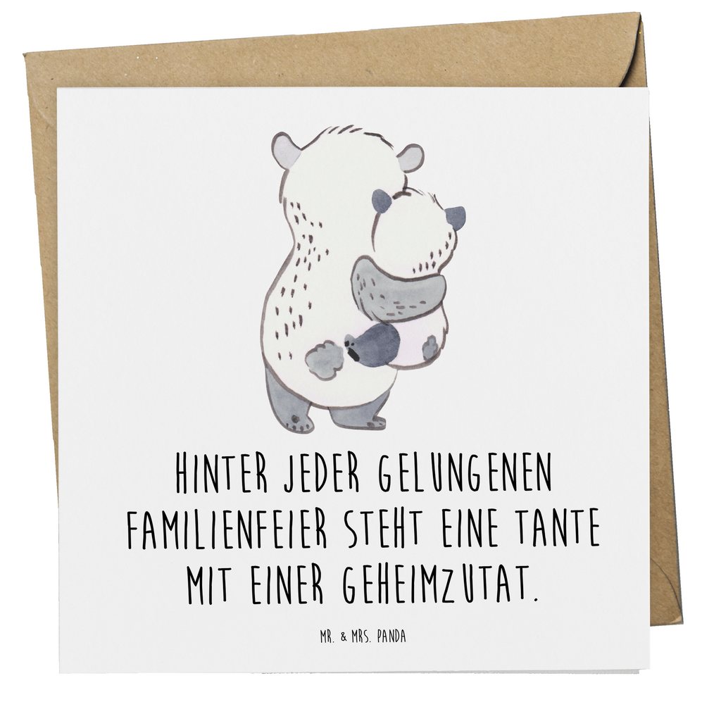 Deluxe Karte Tante Geheimzutat Karte, Grußkarte, Klappkarte, Einladungskarte, Glückwunschkarte, Hochzeitskarte, Geburtstagskarte, Hochwertige Grußkarte, Hochwertige Klappkarte, Familie, Vatertag, Muttertag, Bruder, Schwester, Mama, Papa, Oma, Opa