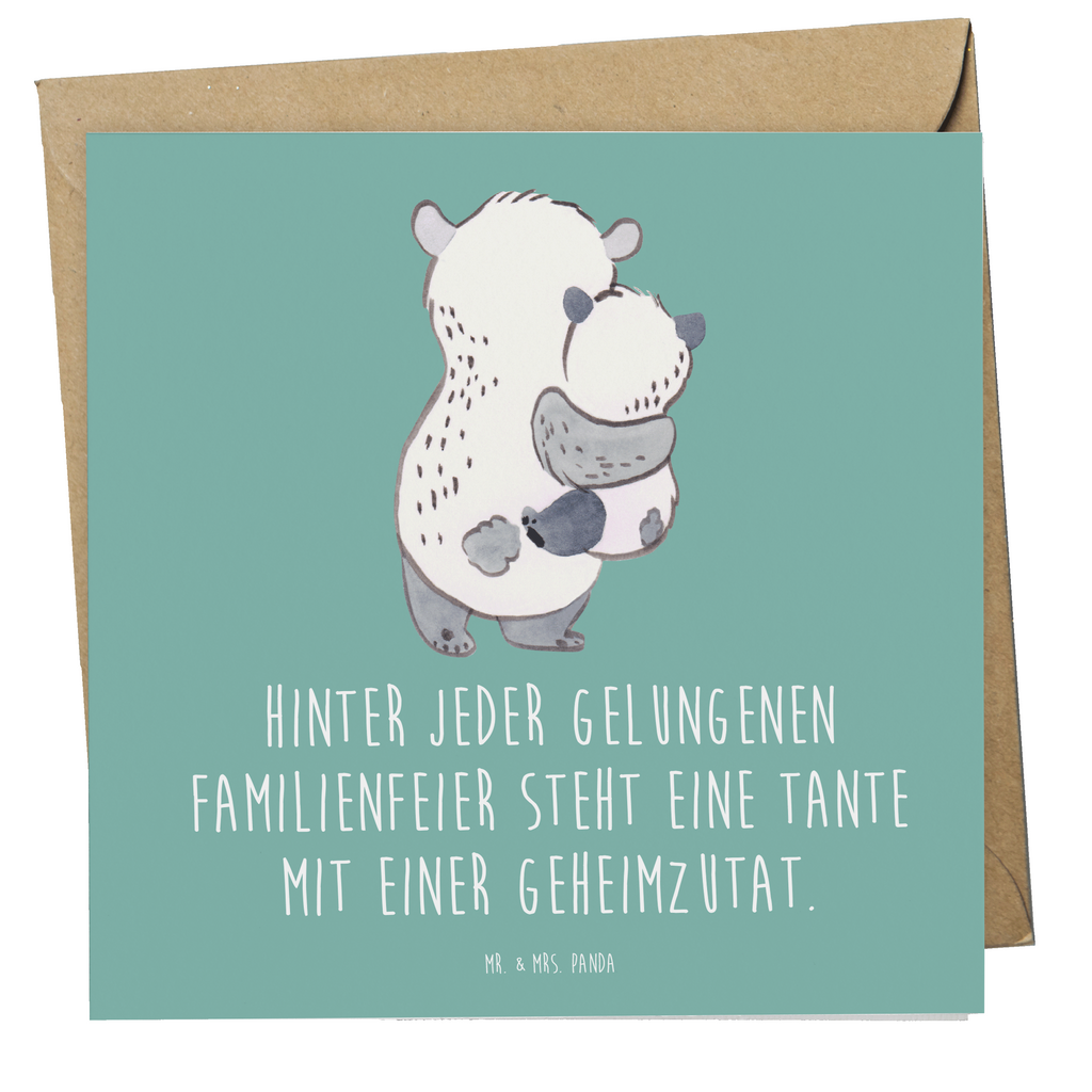 Deluxe Karte Tante Geheimzutat Karte, Grußkarte, Klappkarte, Einladungskarte, Glückwunschkarte, Hochzeitskarte, Geburtstagskarte, Hochwertige Grußkarte, Hochwertige Klappkarte, Familie, Vatertag, Muttertag, Bruder, Schwester, Mama, Papa, Oma, Opa