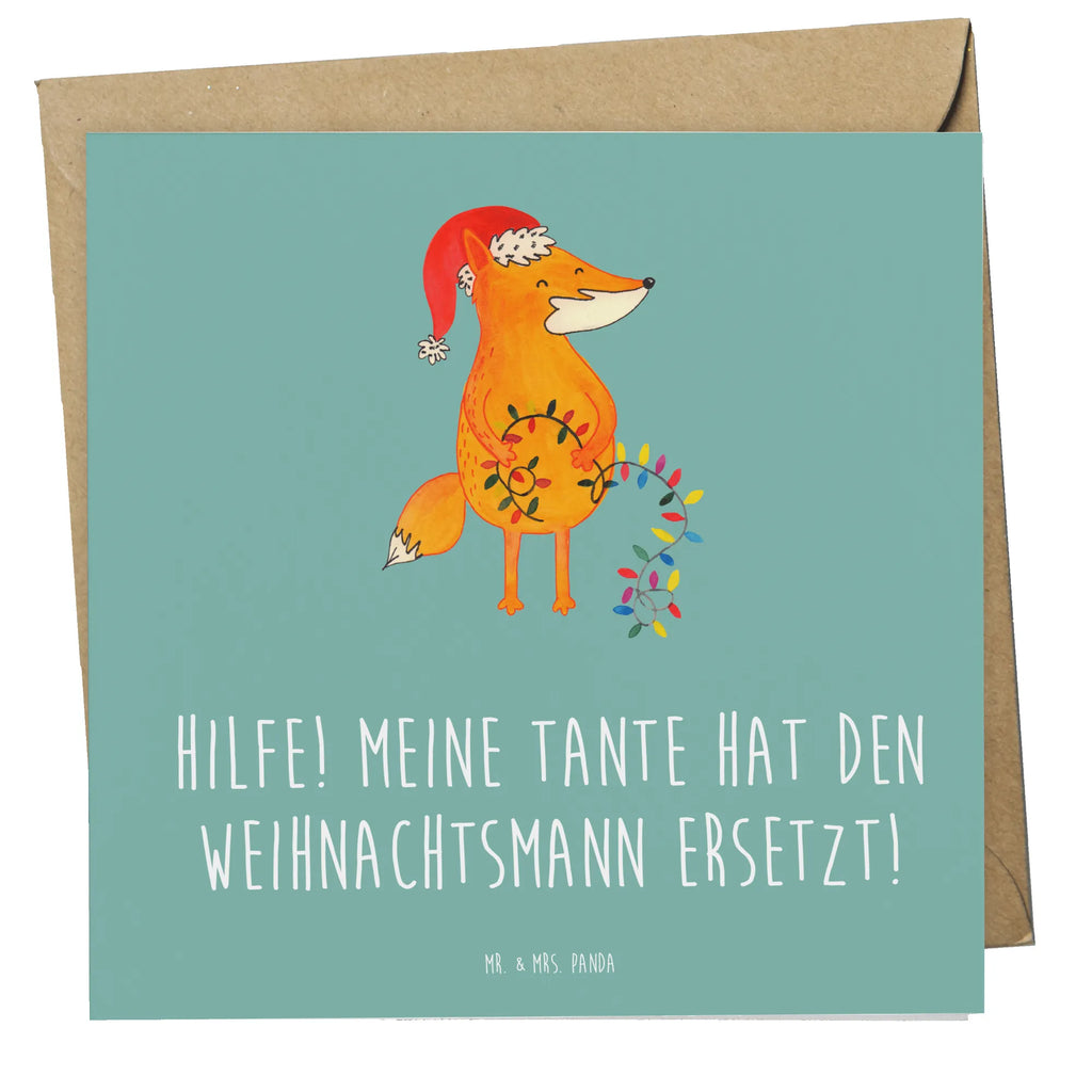 Deluxe Karte Tante Weihnachten Karte, Grußkarte, Klappkarte, Einladungskarte, Glückwunschkarte, Hochzeitskarte, Geburtstagskarte, Hochwertige Grußkarte, Hochwertige Klappkarte, Familie, Vatertag, Muttertag, Bruder, Schwester, Mama, Papa, Oma, Opa