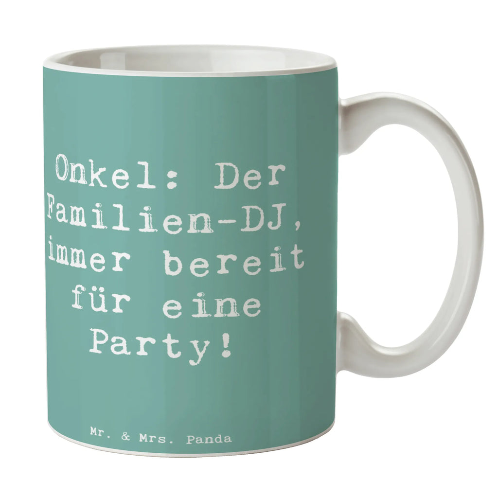 Tasse Spruch Onkel Familien-DJ Tasse, Kaffeetasse, Teetasse, Becher, Kaffeebecher, Teebecher, Keramiktasse, Porzellantasse, Büro Tasse, Geschenk Tasse, Tasse Sprüche, Tasse Motive, Kaffeetassen, Tasse bedrucken, Designer Tasse, Cappuccino Tassen, Schöne Teetassen, Familie, Vatertag, Muttertag, Bruder, Schwester, Mama, Papa, Oma, Opa