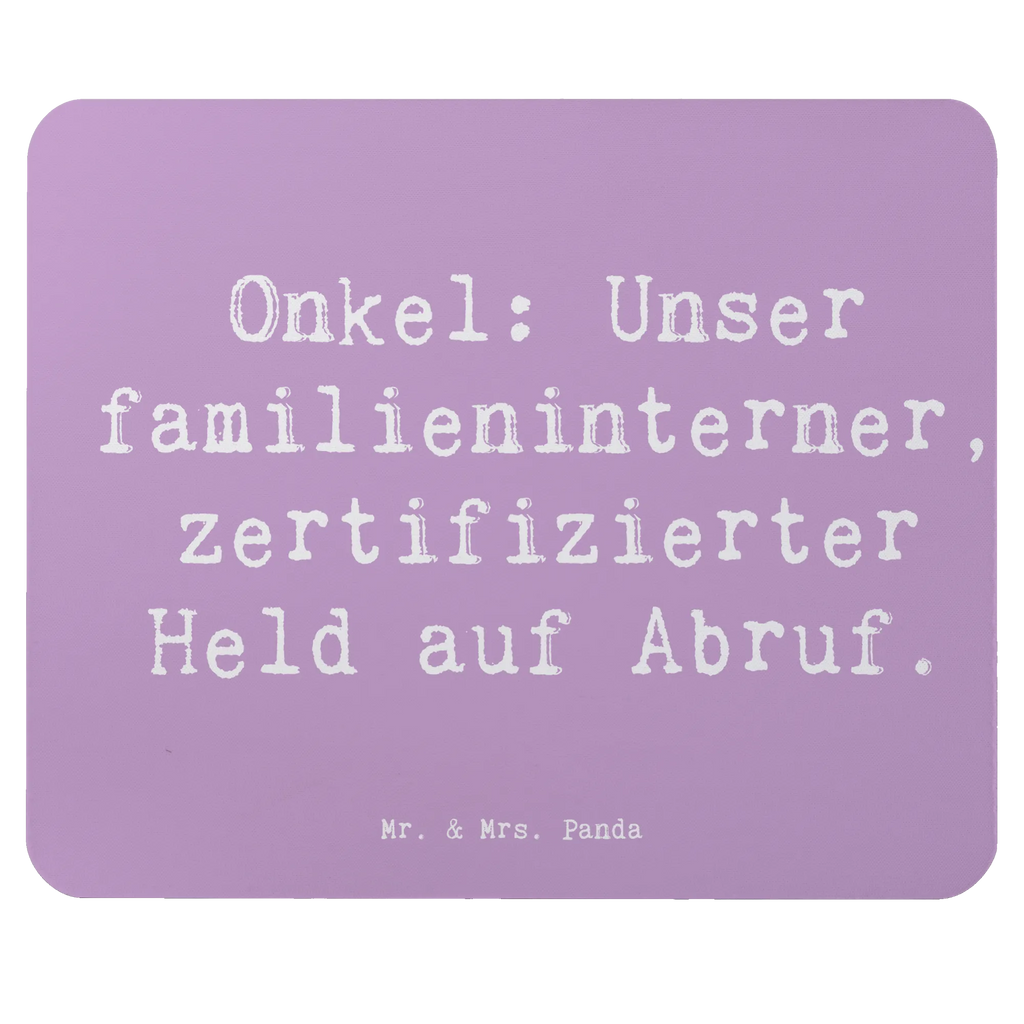 Mouse mat Saying Onkel: Unser familieninterner, zertifizierter Held auf Abruf. Mousepad, Computer zubehör, Büroausstattung, PC Zubehör, Arbeitszimmer, Mauspad, Einzigartiges Mauspad, Designer Mauspad, Mausunterlage, Mauspad Büro, Familie, Vatertag, Muttertag, Bruder, Schwester, Mama, Papa, Oma, Opa