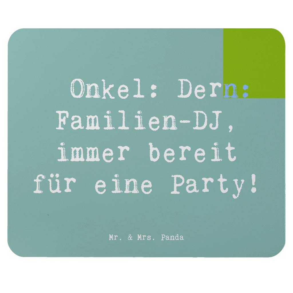 Mauspad Spruch Onkel Familien-DJ Mousepad, Computer zubehör, Büroausstattung, PC Zubehör, Arbeitszimmer, Mauspad, Einzigartiges Mauspad, Designer Mauspad, Mausunterlage, Mauspad Büro, Familie, Vatertag, Muttertag, Bruder, Schwester, Mama, Papa, Oma, Opa