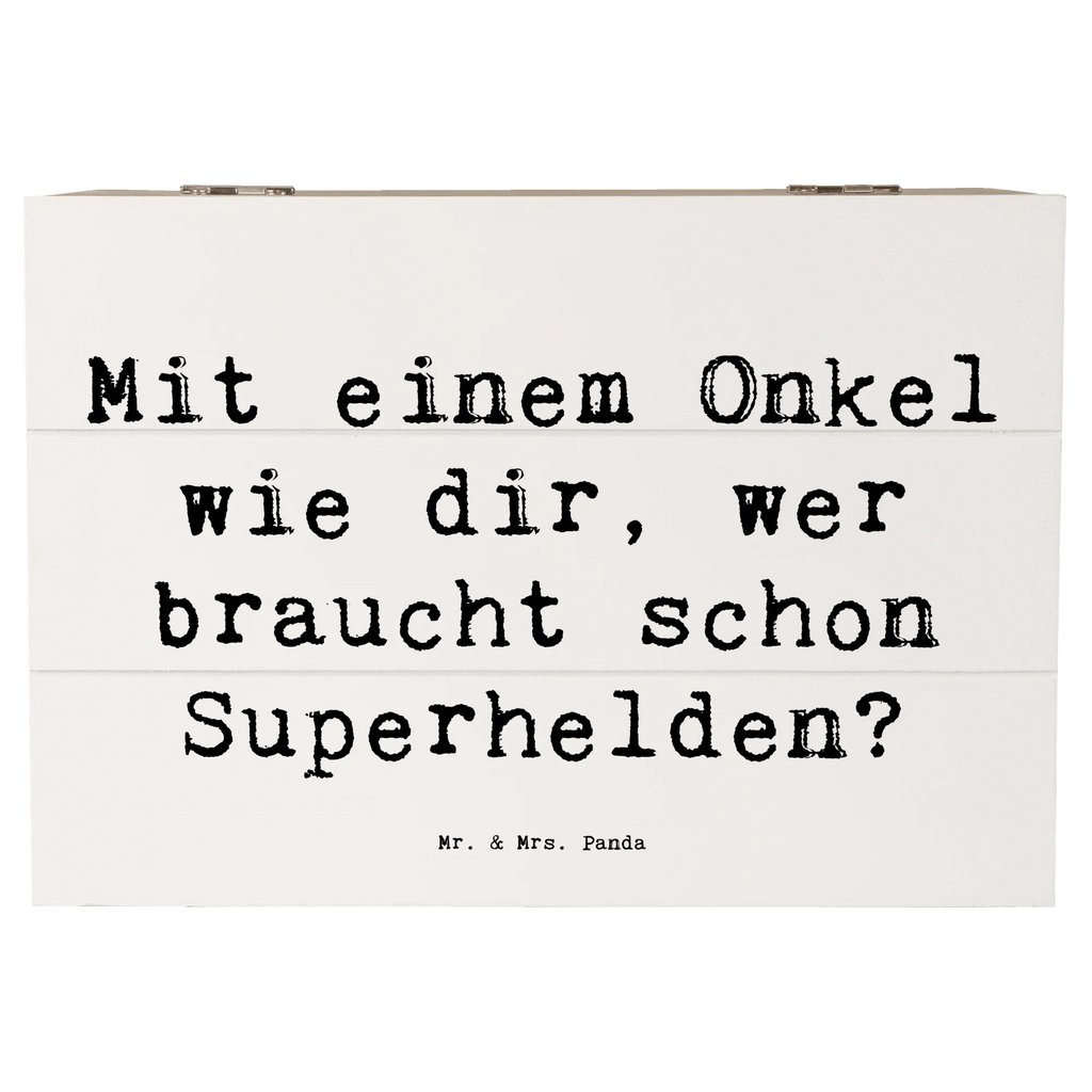 Holzkiste Spruch Super-Onkel Holzkiste, Kiste, Schatzkiste, Truhe, Schatulle, XXL, Erinnerungsbox, Erinnerungskiste, Dekokiste, Aufbewahrungsbox, Geschenkbox, Geschenkdose, Familie, Vatertag, Muttertag, Bruder, Schwester, Mama, Papa, Oma, Opa