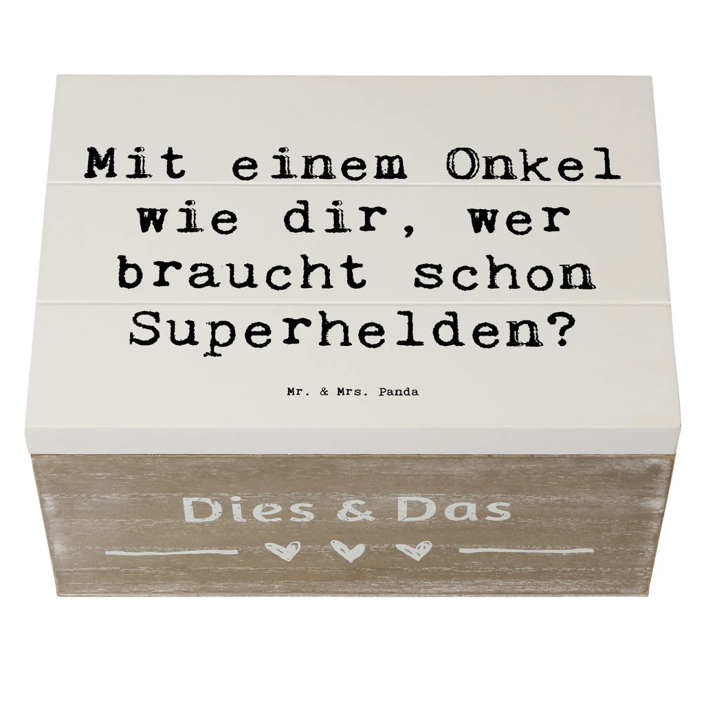 Holzkiste Spruch Super-Onkel Holzkiste, Kiste, Schatzkiste, Truhe, Schatulle, XXL, Erinnerungsbox, Erinnerungskiste, Dekokiste, Aufbewahrungsbox, Geschenkbox, Geschenkdose, Familie, Vatertag, Muttertag, Bruder, Schwester, Mama, Papa, Oma, Opa