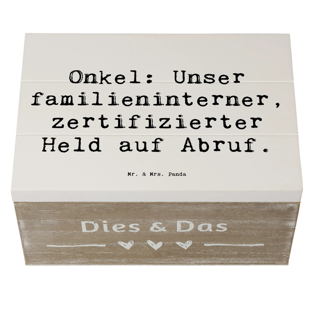 Holzkiste Spruch Onkel-Held Holzkiste, Kiste, Schatzkiste, Truhe, Schatulle, XXL, Erinnerungsbox, Erinnerungskiste, Dekokiste, Aufbewahrungsbox, Geschenkbox, Geschenkdose, Familie, Vatertag, Muttertag, Bruder, Schwester, Mama, Papa, Oma, Opa