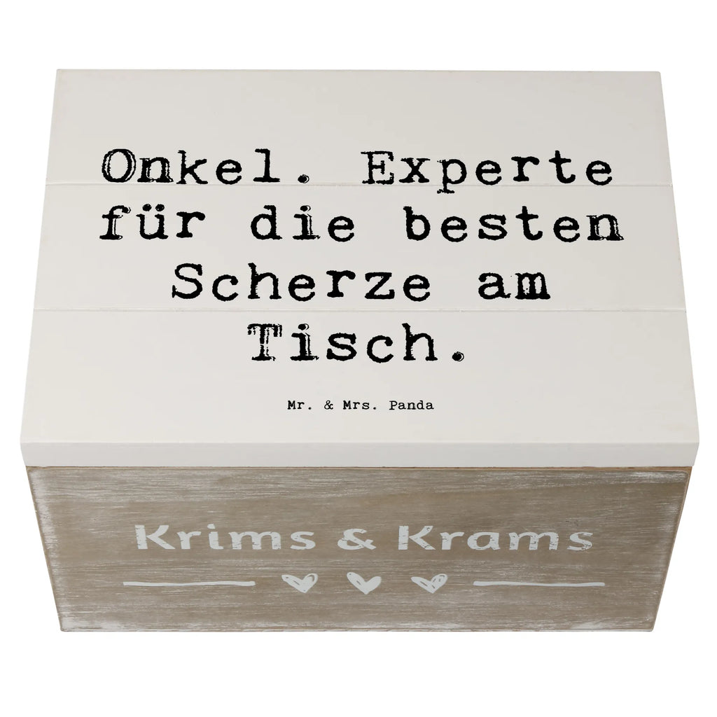 Holzkiste Spruch Onkel Scherzkönig Holzkiste, Kiste, Schatzkiste, Truhe, Schatulle, XXL, Erinnerungsbox, Erinnerungskiste, Dekokiste, Aufbewahrungsbox, Geschenkbox, Geschenkdose, Familie, Vatertag, Muttertag, Bruder, Schwester, Mama, Papa, Oma, Opa