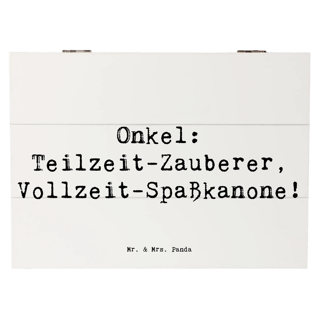 Holzkiste Spruch Spaßiger Onkel Holzkiste, Kiste, Schatzkiste, Truhe, Schatulle, XXL, Erinnerungsbox, Erinnerungskiste, Dekokiste, Aufbewahrungsbox, Geschenkbox, Geschenkdose, Familie, Vatertag, Muttertag, Bruder, Schwester, Mama, Papa, Oma, Opa