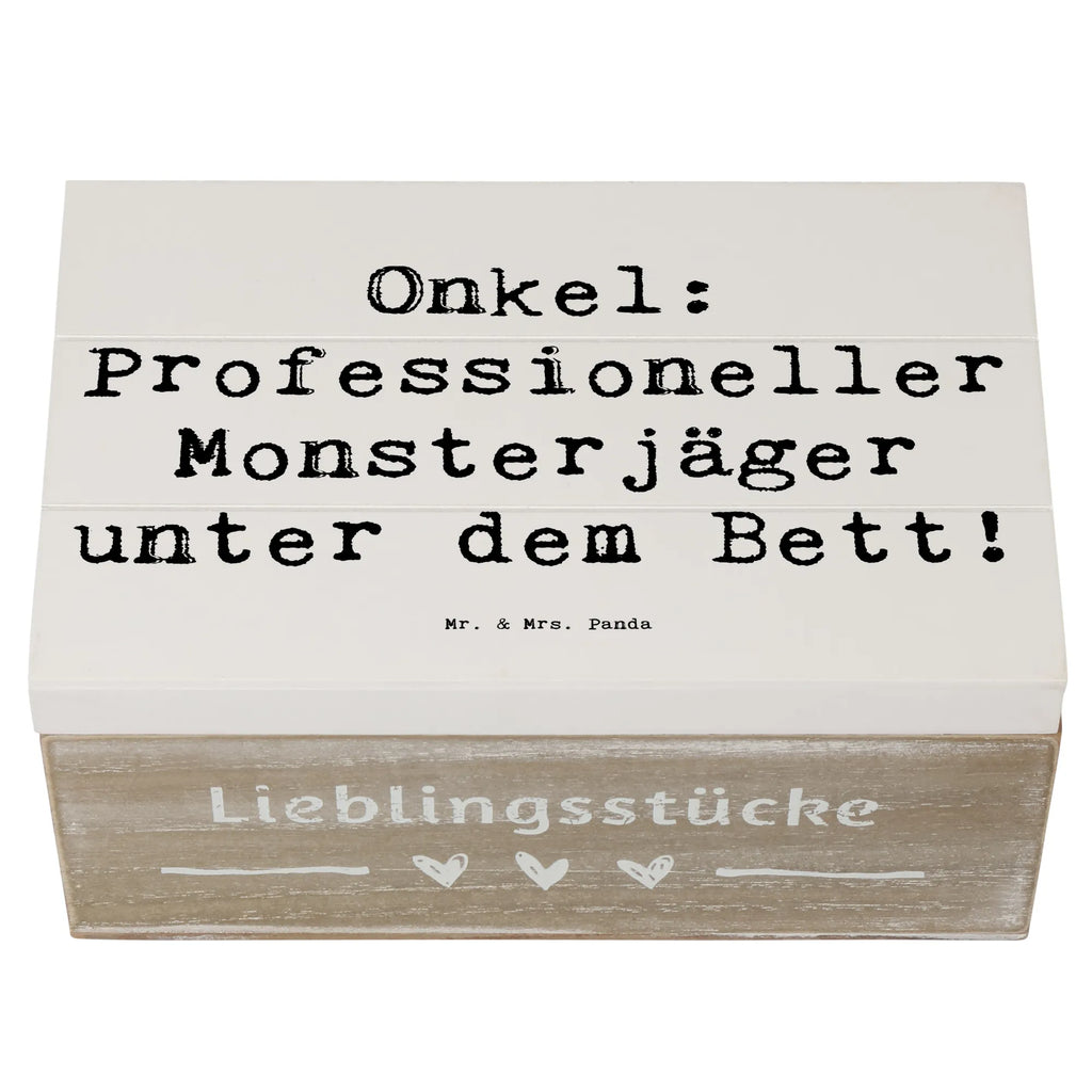 Holzkiste Spruch Onkel Monsterjäger Holzkiste, Kiste, Schatzkiste, Truhe, Schatulle, XXL, Erinnerungsbox, Erinnerungskiste, Dekokiste, Aufbewahrungsbox, Geschenkbox, Geschenkdose, Familie, Vatertag, Muttertag, Bruder, Schwester, Mama, Papa, Oma, Opa