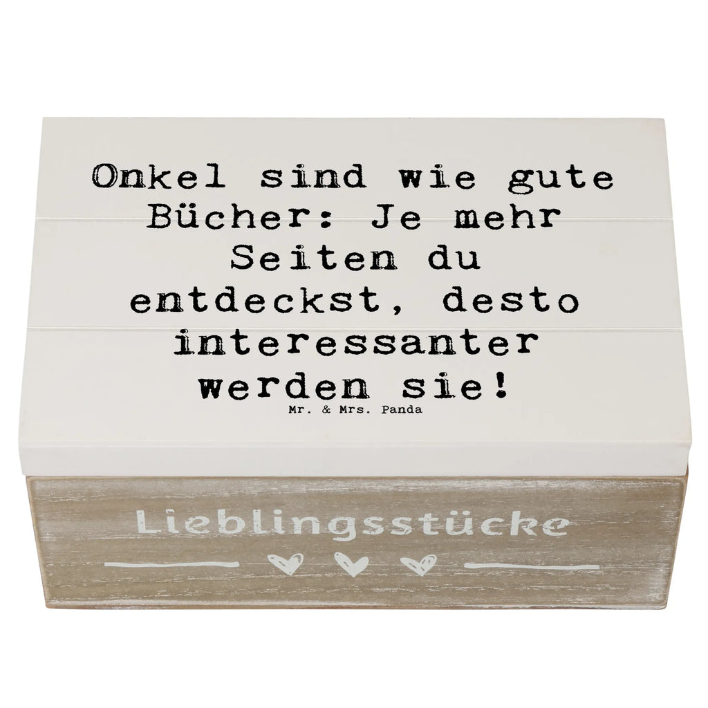 Holzkiste Spruch Onkel Bücher Holzkiste, Kiste, Schatzkiste, Truhe, Schatulle, XXL, Erinnerungsbox, Erinnerungskiste, Dekokiste, Aufbewahrungsbox, Geschenkbox, Geschenkdose, Familie, Vatertag, Muttertag, Bruder, Schwester, Mama, Papa, Oma, Opa