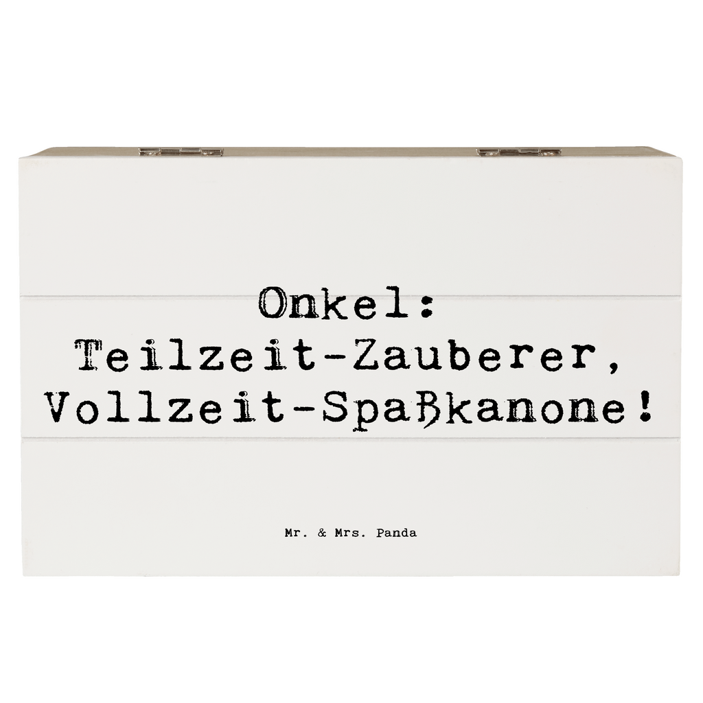 Holzkiste Spruch Spaßiger Onkel Holzkiste, Kiste, Schatzkiste, Truhe, Schatulle, XXL, Erinnerungsbox, Erinnerungskiste, Dekokiste, Aufbewahrungsbox, Geschenkbox, Geschenkdose, Familie, Vatertag, Muttertag, Bruder, Schwester, Mama, Papa, Oma, Opa