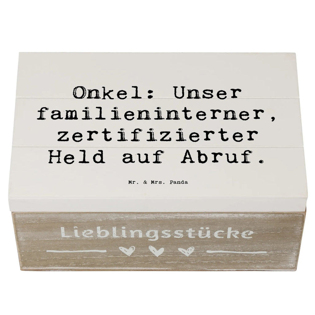 Holzkiste Spruch Onkel-Held Holzkiste, Kiste, Schatzkiste, Truhe, Schatulle, XXL, Erinnerungsbox, Erinnerungskiste, Dekokiste, Aufbewahrungsbox, Geschenkbox, Geschenkdose, Familie, Vatertag, Muttertag, Bruder, Schwester, Mama, Papa, Oma, Opa