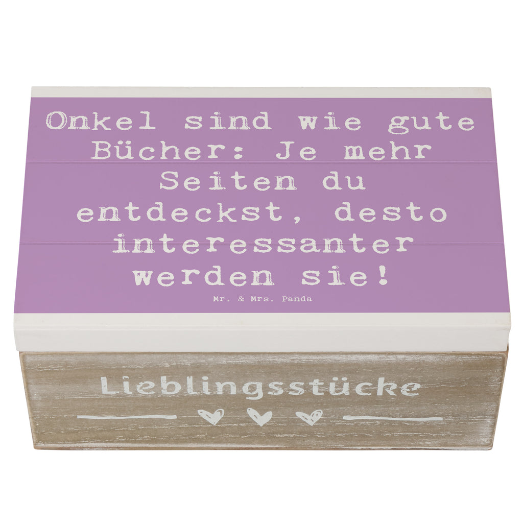 Holzkiste Spruch Onkel Bücher Holzkiste, Kiste, Schatzkiste, Truhe, Schatulle, XXL, Erinnerungsbox, Erinnerungskiste, Dekokiste, Aufbewahrungsbox, Geschenkbox, Geschenkdose, Familie, Vatertag, Muttertag, Bruder, Schwester, Mama, Papa, Oma, Opa