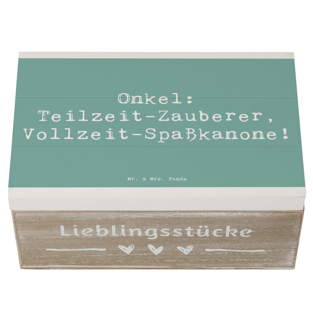 Holzkiste Spruch Spaßiger Onkel Holzkiste, Kiste, Schatzkiste, Truhe, Schatulle, XXL, Erinnerungsbox, Erinnerungskiste, Dekokiste, Aufbewahrungsbox, Geschenkbox, Geschenkdose, Familie, Vatertag, Muttertag, Bruder, Schwester, Mama, Papa, Oma, Opa