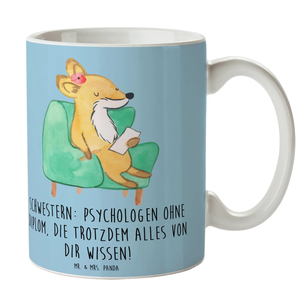 Tasse Schwestern Psychologen Tasse, Kaffeetasse, Teetasse, Becher, Kaffeebecher, Teebecher, Keramiktasse, Porzellantasse, Büro Tasse, Geschenk Tasse, Tasse Sprüche, Tasse Motive, Kaffeetassen, Tasse bedrucken, Designer Tasse, Cappuccino Tassen, Schöne Teetassen, Familie, Vatertag, Muttertag, Bruder, Schwester, Mama, Papa, Oma, Opa