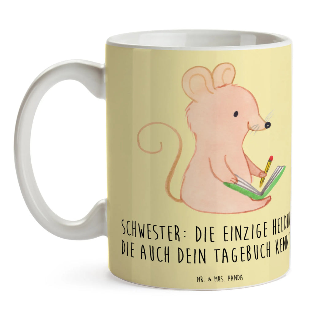 Tasse Schwester Heldin Tasse, Kaffeetasse, Teetasse, Becher, Kaffeebecher, Teebecher, Keramiktasse, Porzellantasse, Büro Tasse, Geschenk Tasse, Tasse Sprüche, Tasse Motive, Kaffeetassen, Tasse bedrucken, Designer Tasse, Cappuccino Tassen, Schöne Teetassen, Familie, Vatertag, Muttertag, Bruder, Schwester, Mama, Papa, Oma, Opa