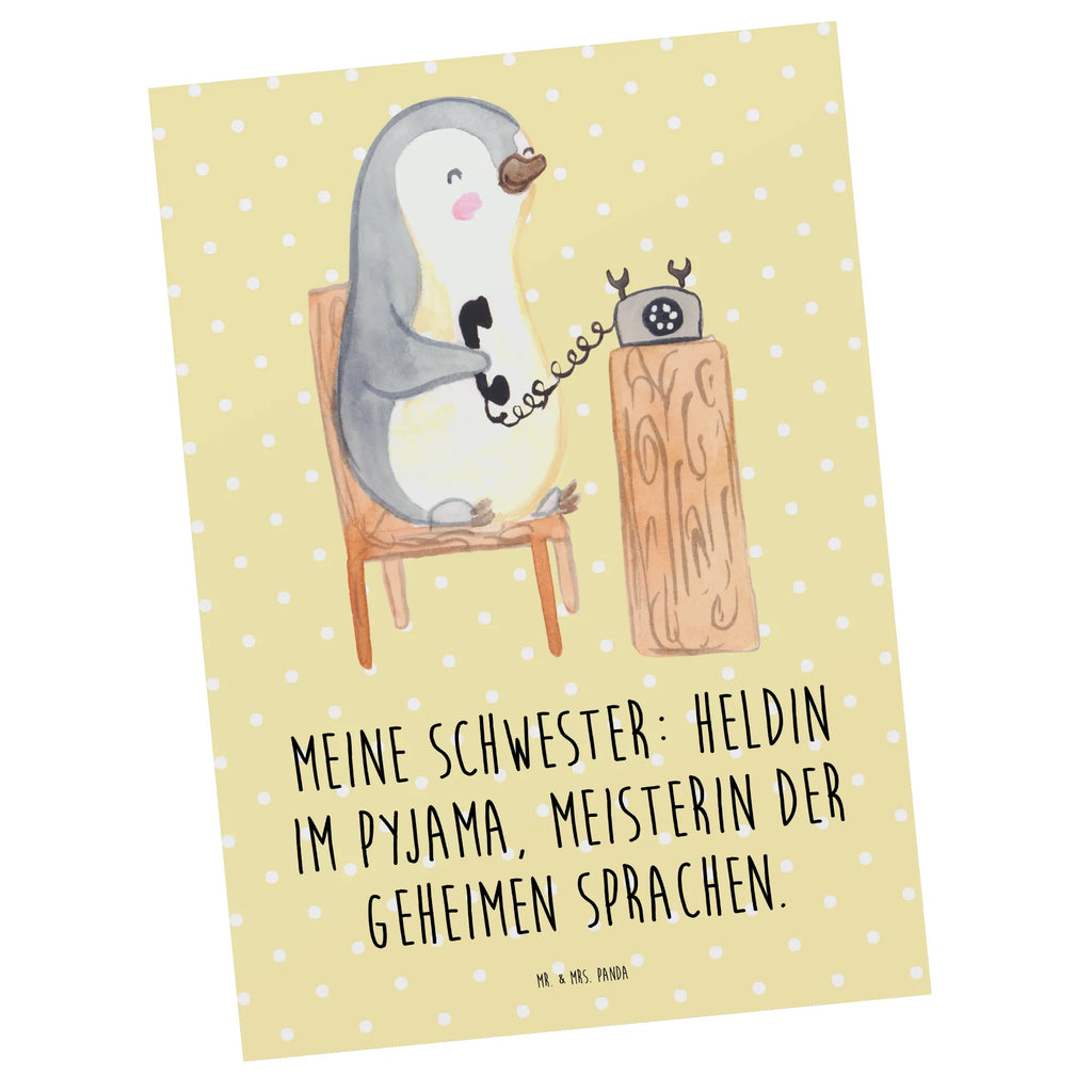 Postkarte Schwester Heldin Postkarte, Karte, Geschenkkarte, Grußkarte, Einladung, Ansichtskarte, Geburtstagskarte, Einladungskarte, Dankeskarte, Ansichtskarten, Einladung Geburtstag, Einladungskarten Geburtstag, Familie, Vatertag, Muttertag, Bruder, Schwester, Mama, Papa, Oma, Opa