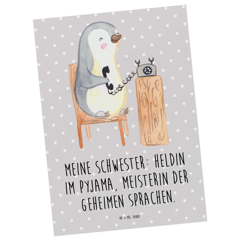 Postkarte Schwester Heldin Postkarte, Karte, Geschenkkarte, Grußkarte, Einladung, Ansichtskarte, Geburtstagskarte, Einladungskarte, Dankeskarte, Ansichtskarten, Einladung Geburtstag, Einladungskarten Geburtstag, Familie, Vatertag, Muttertag, Bruder, Schwester, Mama, Papa, Oma, Opa