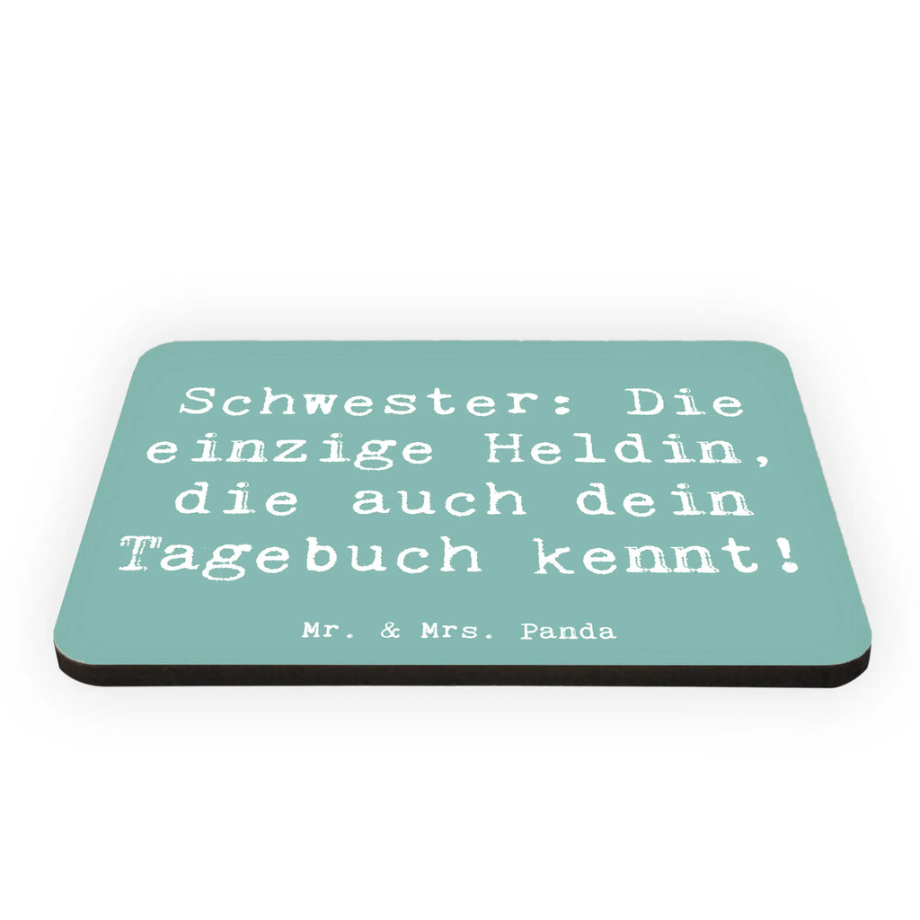 Magnet Spruch Schwester Heldin Kühlschrankmagnet, Pinnwandmagnet, Souvenir Magnet, Motivmagnete, Dekomagnet, Whiteboard Magnet, Notiz Magnet, Kühlschrank Dekoration, Familie, Vatertag, Muttertag, Bruder, Schwester, Mama, Papa, Oma, Opa