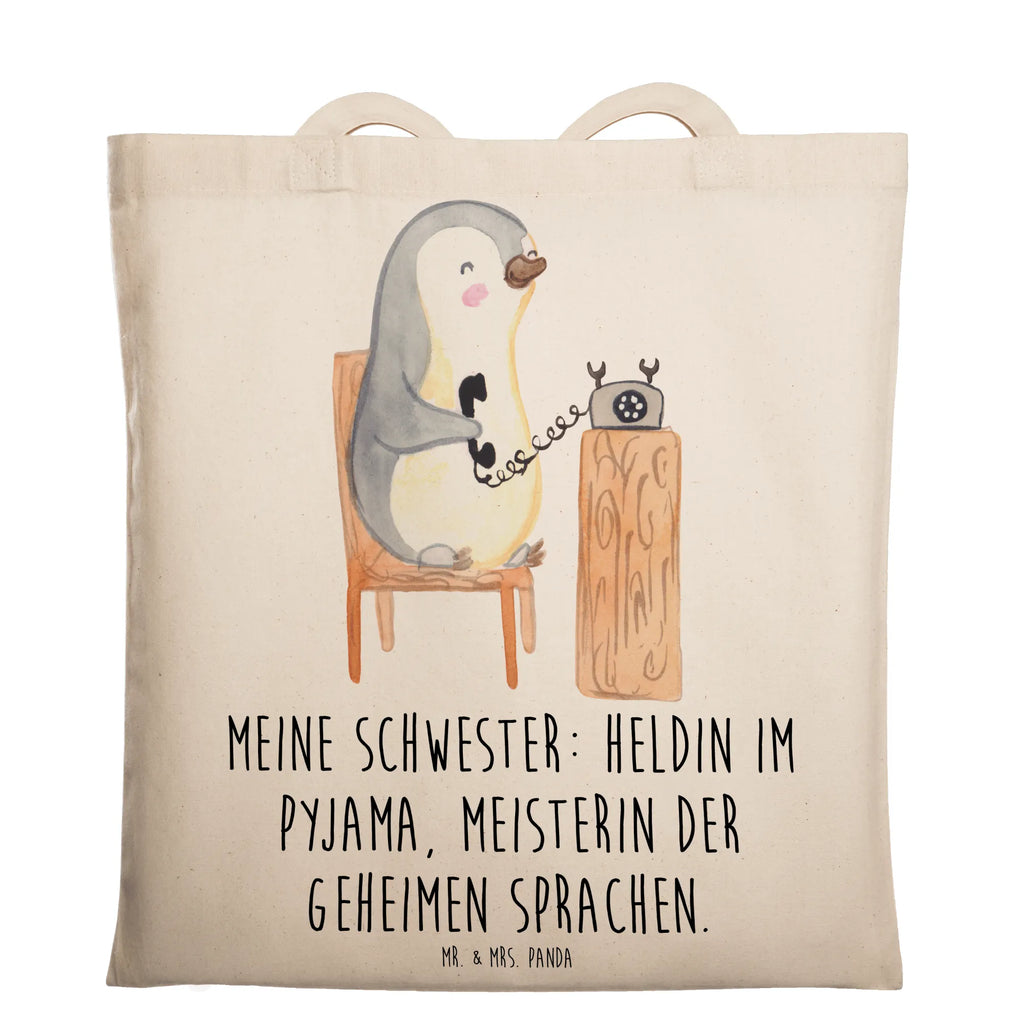 Tragetasche Schwester Heldin Beuteltasche, Beutel, Einkaufstasche, Jutebeutel, Stoffbeutel, Tasche, Shopper, Umhängetasche, Strandtasche, Schultertasche, Stofftasche, Tragetasche, Badetasche, Jutetasche, Einkaufstüte, Laptoptasche, Familie, Vatertag, Muttertag, Bruder, Schwester, Mama, Papa, Oma, Opa