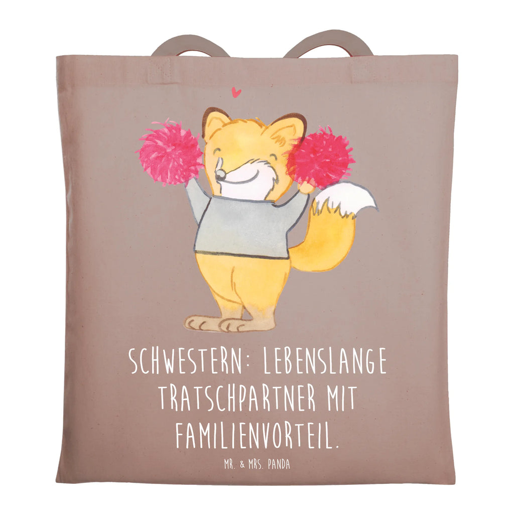 Tragetasche Schwestern Tratschpartner Beuteltasche, Beutel, Einkaufstasche, Jutebeutel, Stoffbeutel, Tasche, Shopper, Umhängetasche, Strandtasche, Schultertasche, Stofftasche, Tragetasche, Badetasche, Jutetasche, Einkaufstüte, Laptoptasche, Familie, Vatertag, Muttertag, Bruder, Schwester, Mama, Papa, Oma, Opa