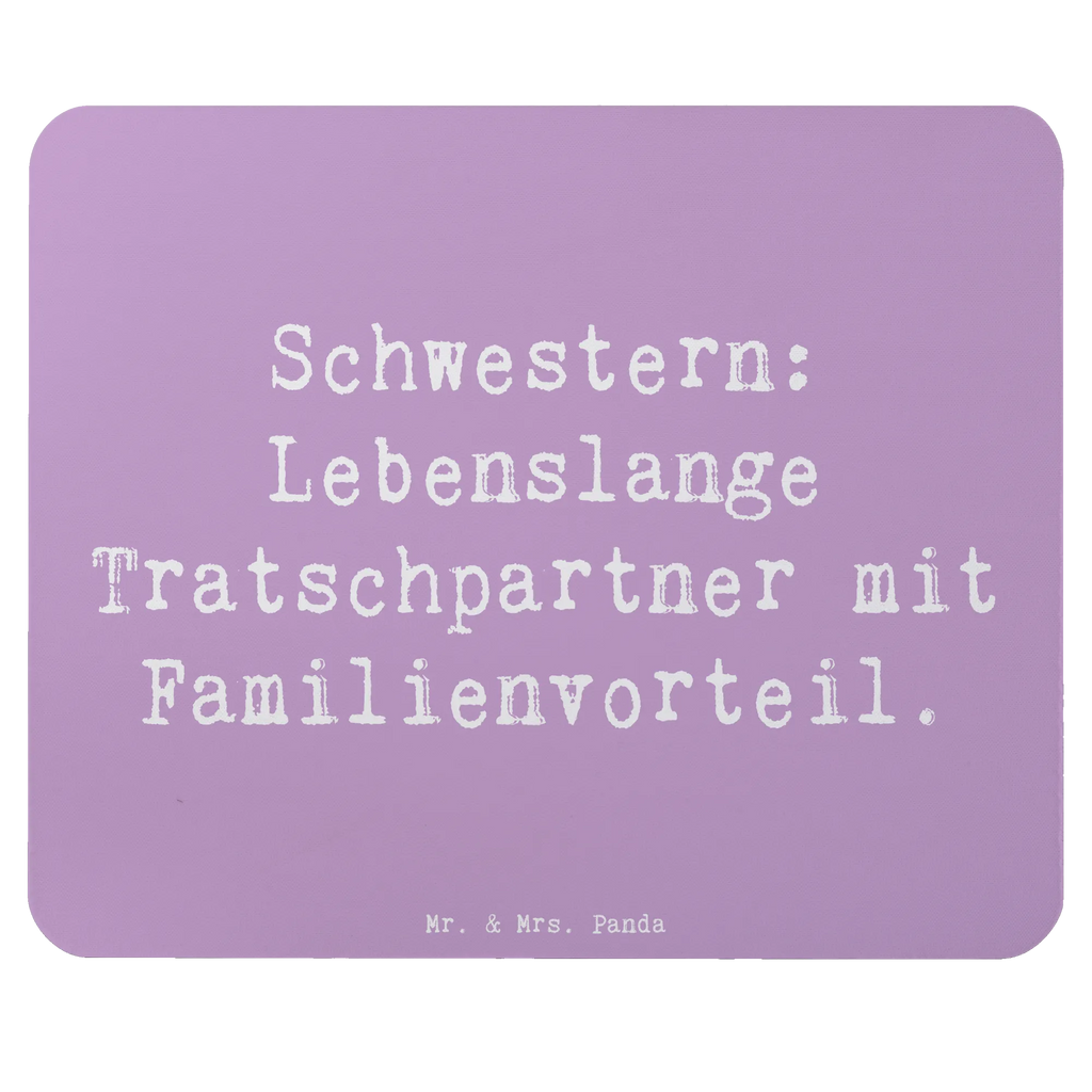 Mauspad Spruch Schwestern Tratschpartner Mousepad, Computer zubehör, Büroausstattung, PC Zubehör, Arbeitszimmer, Mauspad, Einzigartiges Mauspad, Designer Mauspad, Mausunterlage, Mauspad Büro, Familie, Vatertag, Muttertag, Bruder, Schwester, Mama, Papa, Oma, Opa