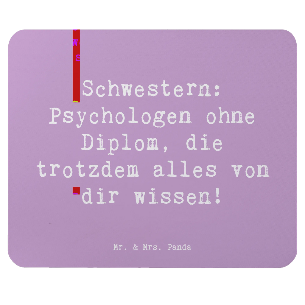 Mauspad Spruch Schwestern Psychologen Mousepad, Computer zubehör, Büroausstattung, PC Zubehör, Arbeitszimmer, Mauspad, Einzigartiges Mauspad, Designer Mauspad, Mausunterlage, Mauspad Büro, Familie, Vatertag, Muttertag, Bruder, Schwester, Mama, Papa, Oma, Opa