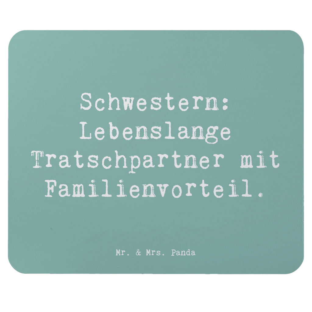 Mauspad Spruch Schwestern Tratschpartner Mousepad, Computer zubehör, Büroausstattung, PC Zubehör, Arbeitszimmer, Mauspad, Einzigartiges Mauspad, Designer Mauspad, Mausunterlage, Mauspad Büro, Familie, Vatertag, Muttertag, Bruder, Schwester, Mama, Papa, Oma, Opa