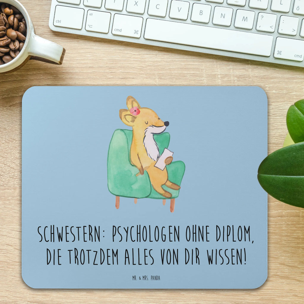 Mauspad Schwestern Psychologen Mousepad, Computer zubehör, Büroausstattung, PC Zubehör, Arbeitszimmer, Mauspad, Einzigartiges Mauspad, Designer Mauspad, Mausunterlage, Mauspad Büro, Familie, Vatertag, Muttertag, Bruder, Schwester, Mama, Papa, Oma, Opa