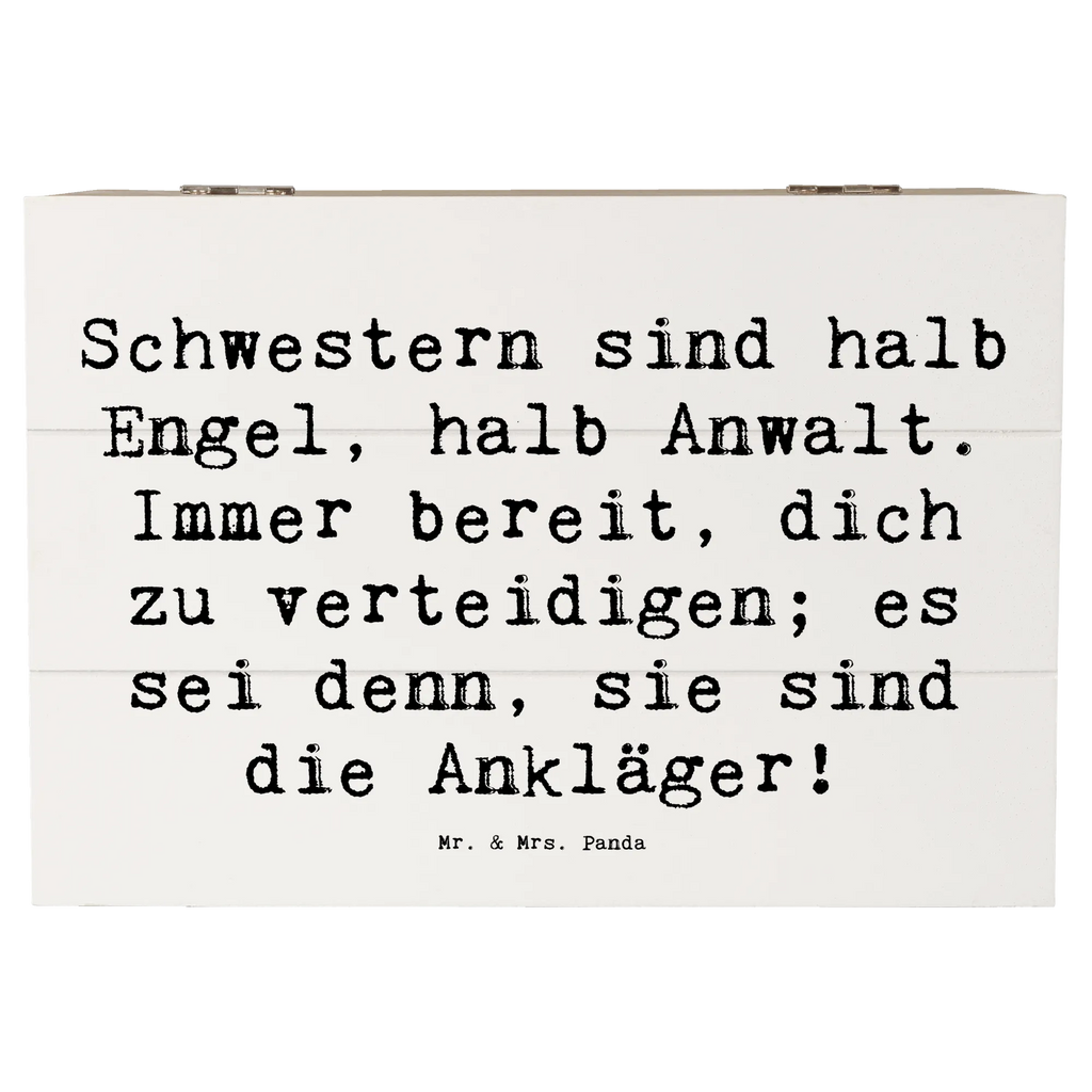 Holzkiste Spruch Schwesternwunder Holzkiste, Kiste, Schatzkiste, Truhe, Schatulle, XXL, Erinnerungsbox, Erinnerungskiste, Dekokiste, Aufbewahrungsbox, Geschenkbox, Geschenkdose, Familie, Vatertag, Muttertag, Bruder, Schwester, Mama, Papa, Oma, Opa