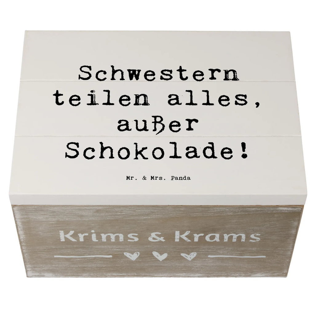 Holzkiste Spruch Schwestern Liebe Holzkiste, Kiste, Schatzkiste, Truhe, Schatulle, XXL, Erinnerungsbox, Erinnerungskiste, Dekokiste, Aufbewahrungsbox, Geschenkbox, Geschenkdose, Familie, Vatertag, Muttertag, Bruder, Schwester, Mama, Papa, Oma, Opa