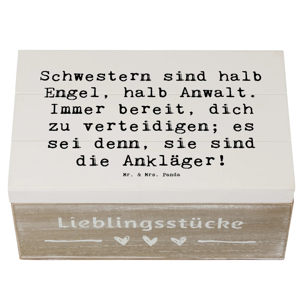 Holzkiste Spruch Schwesternwunder Holzkiste, Kiste, Schatzkiste, Truhe, Schatulle, XXL, Erinnerungsbox, Erinnerungskiste, Dekokiste, Aufbewahrungsbox, Geschenkbox, Geschenkdose, Familie, Vatertag, Muttertag, Bruder, Schwester, Mama, Papa, Oma, Opa