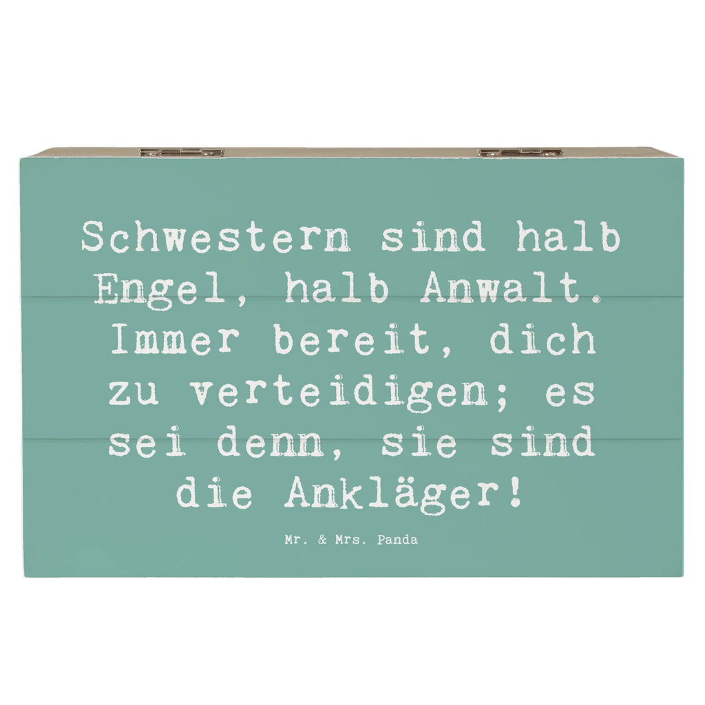 Holzkiste Spruch Schwesternwunder Holzkiste, Kiste, Schatzkiste, Truhe, Schatulle, XXL, Erinnerungsbox, Erinnerungskiste, Dekokiste, Aufbewahrungsbox, Geschenkbox, Geschenkdose, Familie, Vatertag, Muttertag, Bruder, Schwester, Mama, Papa, Oma, Opa