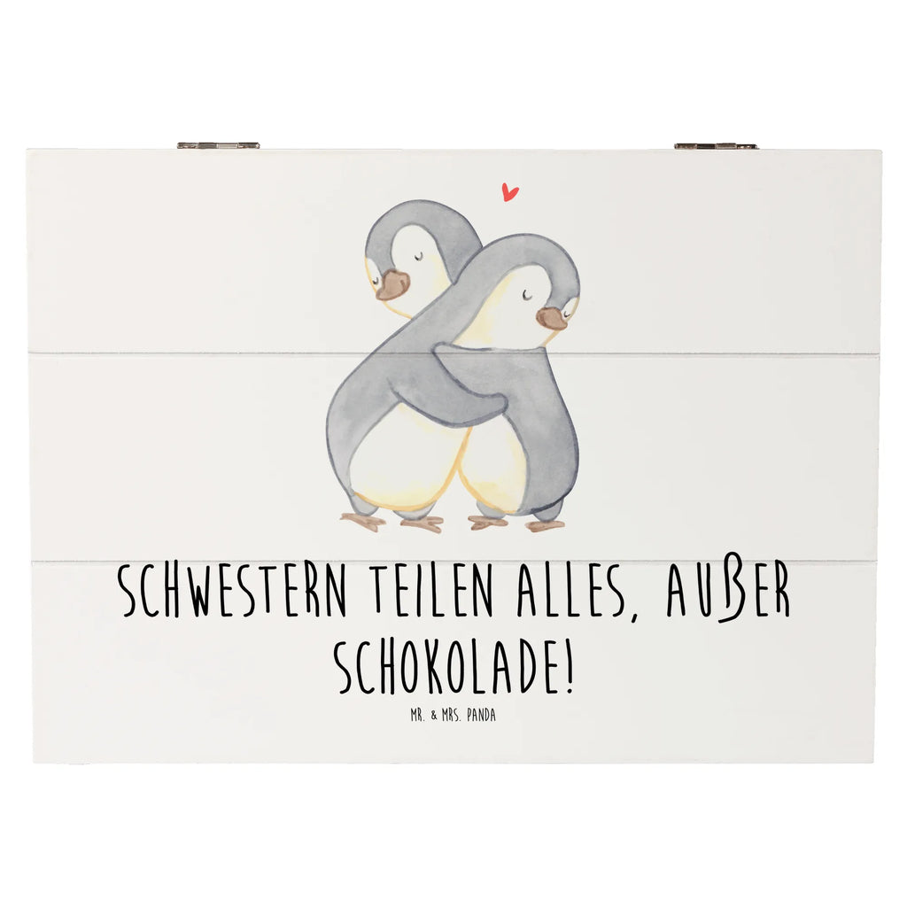 Holzkiste Schwestern Liebe Holzkiste, Kiste, Schatzkiste, Truhe, Schatulle, XXL, Erinnerungsbox, Erinnerungskiste, Dekokiste, Aufbewahrungsbox, Geschenkbox, Geschenkdose, Familie, Vatertag, Muttertag, Bruder, Schwester, Mama, Papa, Oma, Opa