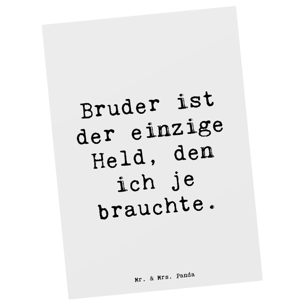 Postkarte Spruch Bruder Held Postkarte, Karte, Geschenkkarte, Grußkarte, Einladung, Ansichtskarte, Geburtstagskarte, Einladungskarte, Dankeskarte, Ansichtskarten, Einladung Geburtstag, Einladungskarten Geburtstag, Familie, Vatertag, Muttertag, Bruder, Schwester, Mama, Papa, Oma, Opa