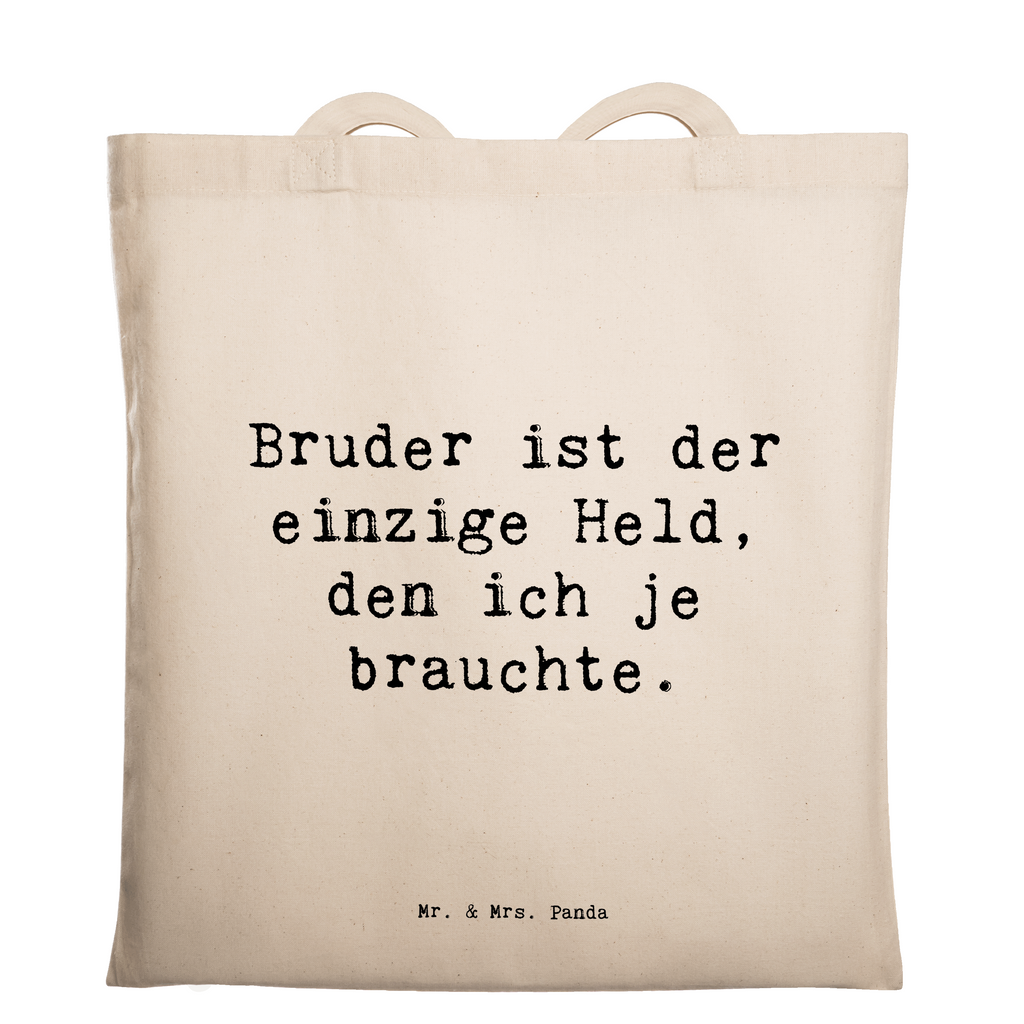 Tragetasche Spruch Bruder Held Beuteltasche, Beutel, Einkaufstasche, Jutebeutel, Stoffbeutel, Tasche, Shopper, Umhängetasche, Strandtasche, Schultertasche, Stofftasche, Tragetasche, Badetasche, Jutetasche, Einkaufstüte, Laptoptasche, Familie, Vatertag, Muttertag, Bruder, Schwester, Mama, Papa, Oma, Opa