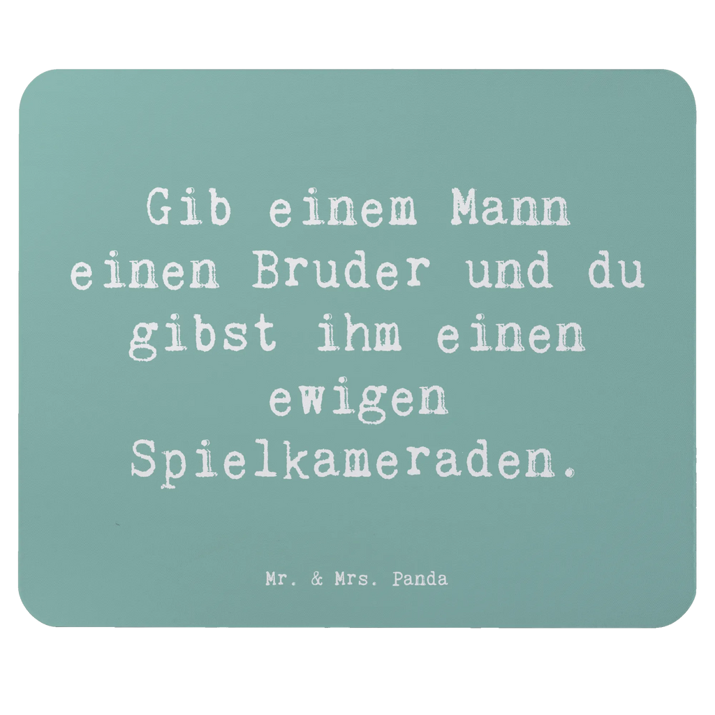 Mauspad Spruch Bruder Spielkamerad Mousepad, Computer zubehör, Büroausstattung, PC Zubehör, Arbeitszimmer, Mauspad, Einzigartiges Mauspad, Designer Mauspad, Mausunterlage, Mauspad Büro, Familie, Vatertag, Muttertag, Bruder, Schwester, Mama, Papa, Oma, Opa