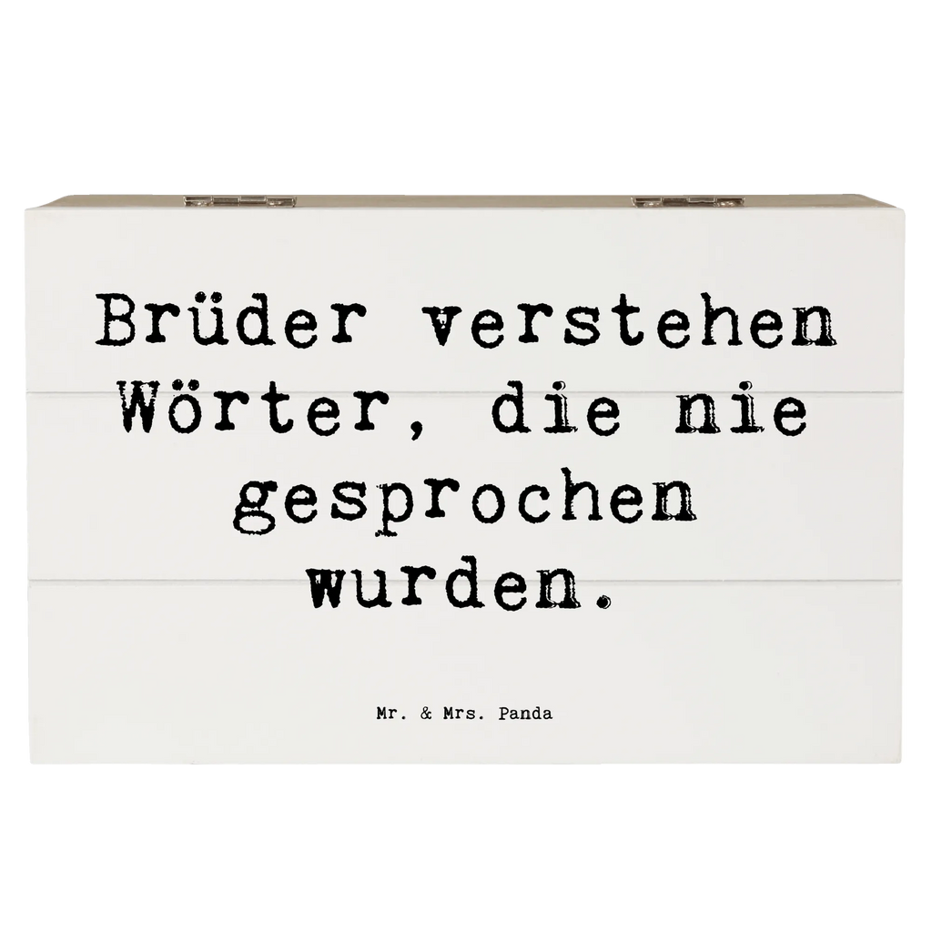 Holzkiste Spruch Bruderverständnis Holzkiste, Kiste, Schatzkiste, Truhe, Schatulle, XXL, Erinnerungsbox, Erinnerungskiste, Dekokiste, Aufbewahrungsbox, Geschenkbox, Geschenkdose, Familie, Vatertag, Muttertag, Bruder, Schwester, Mama, Papa, Oma, Opa