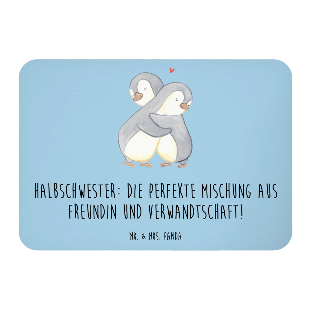 Magnet Halbschwester Glück Kühlschrankmagnet, Pinnwandmagnet, Souvenir Magnet, Motivmagnete, Dekomagnet, Whiteboard Magnet, Notiz Magnet, Kühlschrank Dekoration, Familie, Vatertag, Muttertag, Bruder, Schwester, Mama, Papa, Oma, Opa