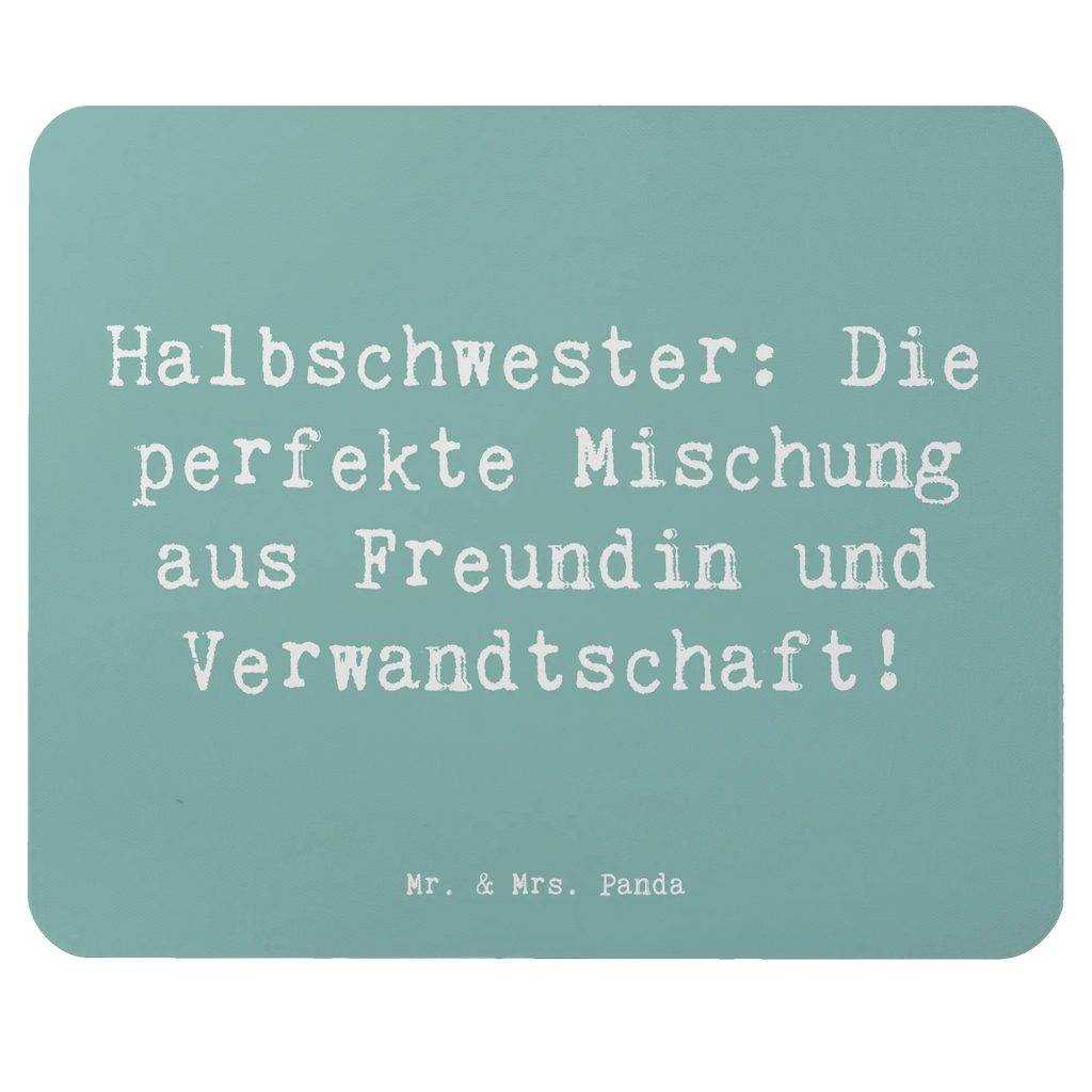 Mauspad Spruch Halbschwester Glück Mousepad, Computer zubehör, Büroausstattung, PC Zubehör, Arbeitszimmer, Mauspad, Einzigartiges Mauspad, Designer Mauspad, Mausunterlage, Mauspad Büro, Familie, Vatertag, Muttertag, Bruder, Schwester, Mama, Papa, Oma, Opa