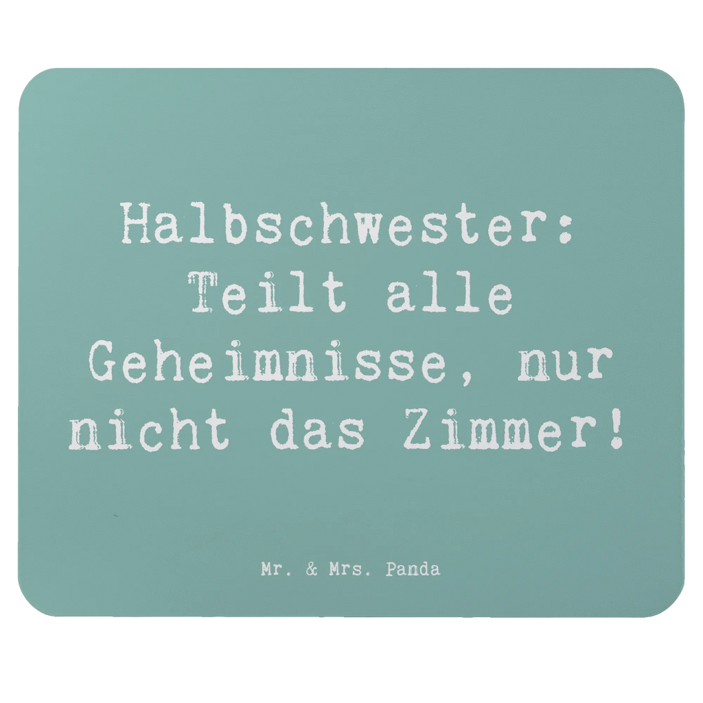 Mauspad Spruch Halbschwester Geheimnisse Mousepad, Computer zubehör, Büroausstattung, PC Zubehör, Arbeitszimmer, Mauspad, Einzigartiges Mauspad, Designer Mauspad, Mausunterlage, Mauspad Büro, Familie, Vatertag, Muttertag, Bruder, Schwester, Mama, Papa, Oma, Opa