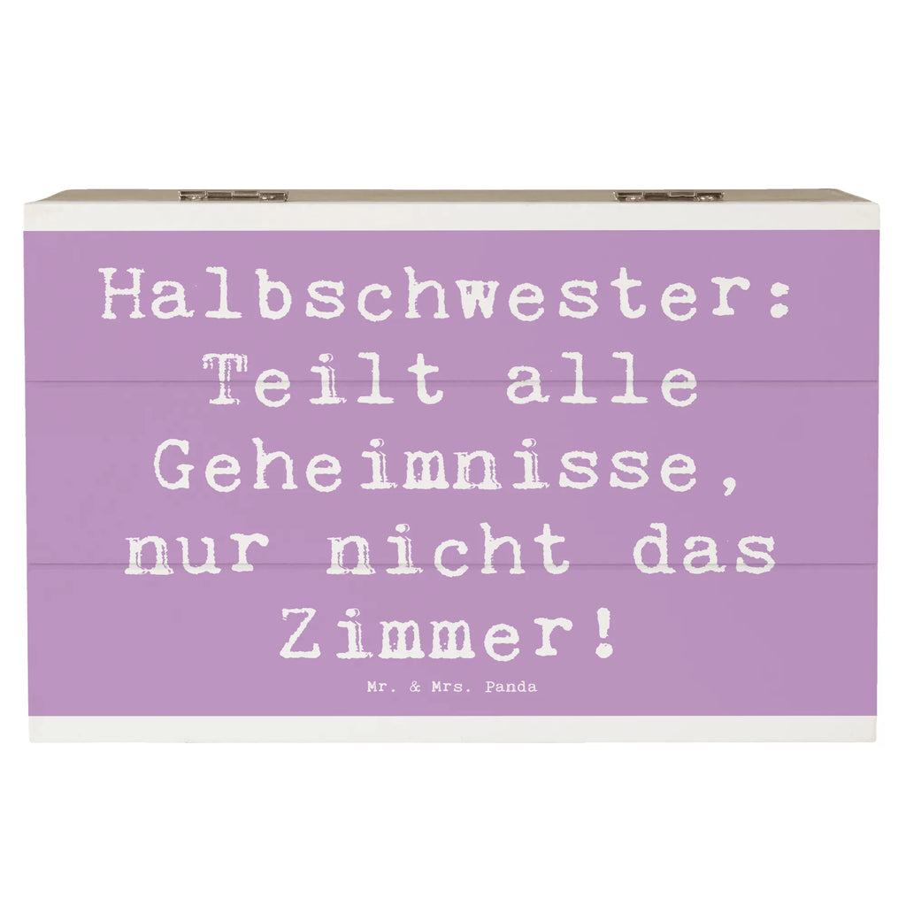 Holzkiste Spruch Halbschwester Geheimnisse Holzkiste, Kiste, Schatzkiste, Truhe, Schatulle, XXL, Erinnerungsbox, Erinnerungskiste, Dekokiste, Aufbewahrungsbox, Geschenkbox, Geschenkdose, Familie, Vatertag, Muttertag, Bruder, Schwester, Mama, Papa, Oma, Opa