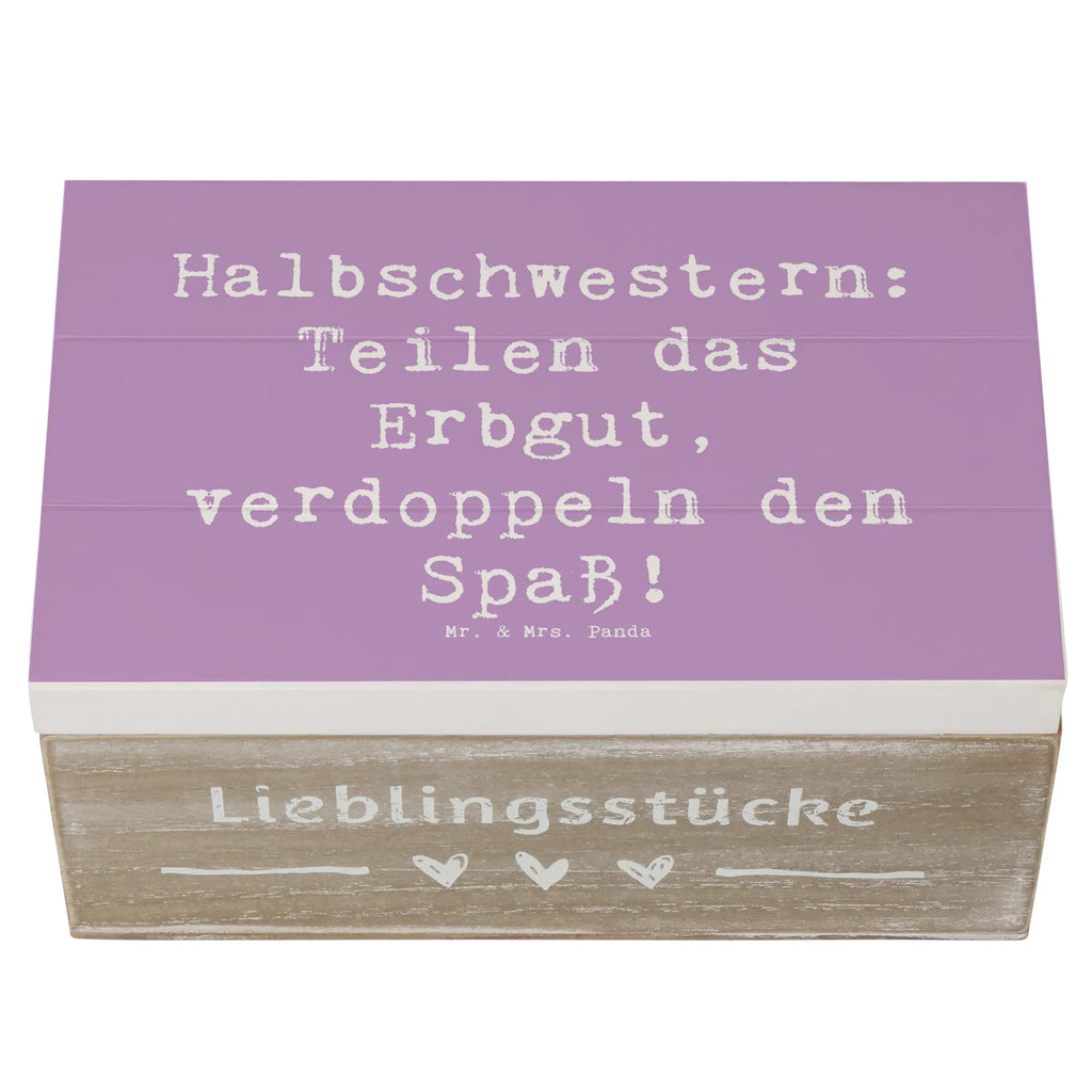 Holzkiste Spruch Halbschwester Freude Holzkiste, Kiste, Schatzkiste, Truhe, Schatulle, XXL, Erinnerungsbox, Erinnerungskiste, Dekokiste, Aufbewahrungsbox, Geschenkbox, Geschenkdose, Familie, Vatertag, Muttertag, Bruder, Schwester, Mama, Papa, Oma, Opa