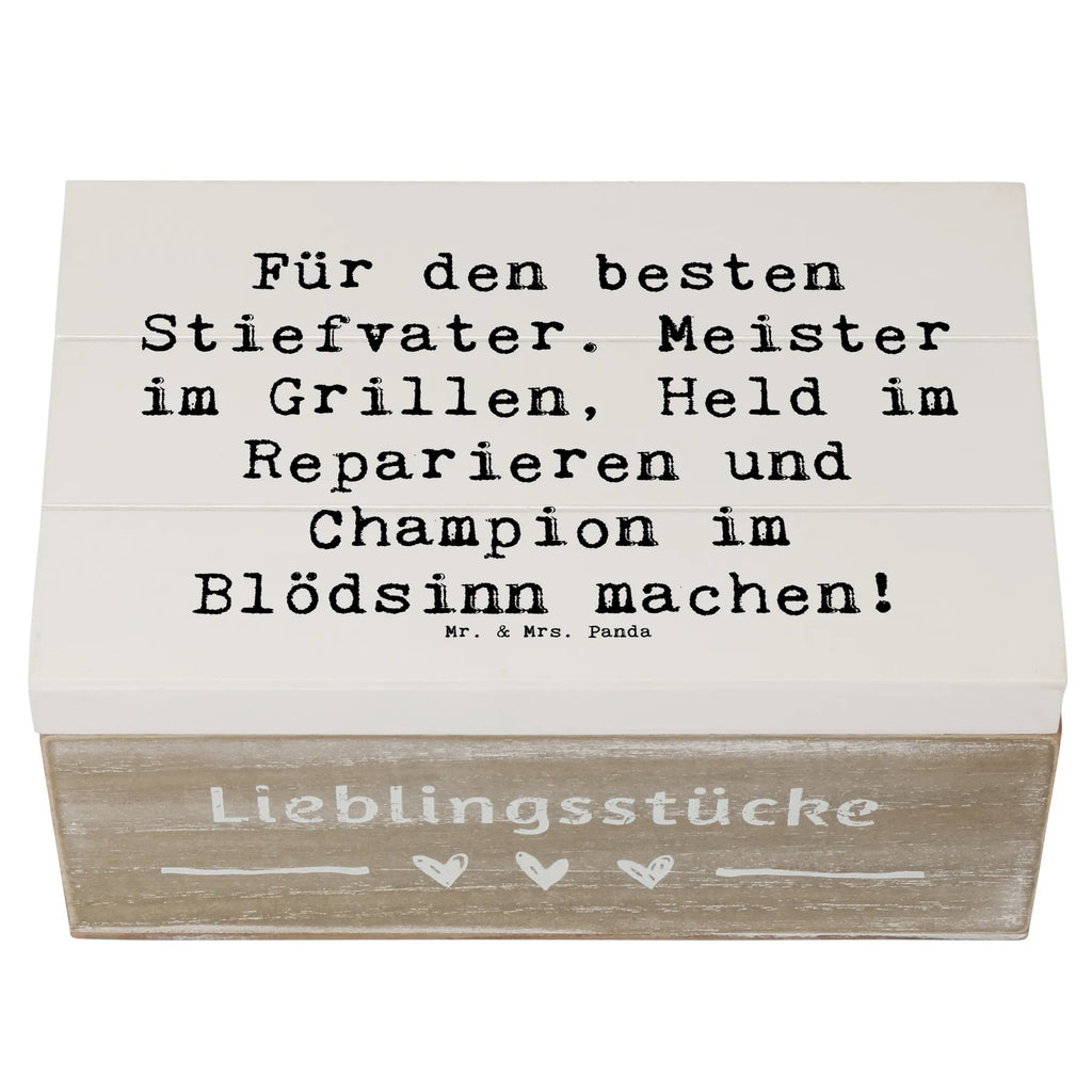 Holzkiste Spruch Bester Stiefvater Holzkiste, Kiste, Schatzkiste, Truhe, Schatulle, XXL, Erinnerungsbox, Erinnerungskiste, Dekokiste, Aufbewahrungsbox, Geschenkbox, Geschenkdose, Familie, Vatertag, Muttertag, Bruder, Schwester, Mama, Papa, Oma, Opa