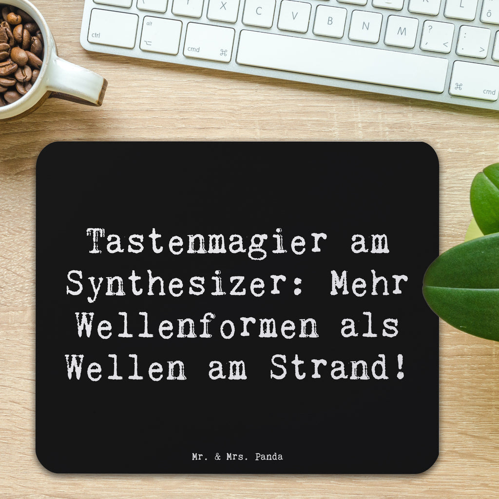 Mauspad Spruch Synthesizer Magie Mousepad, Computer zubehör, Büroausstattung, PC Zubehör, Arbeitszimmer, Mauspad, Einzigartiges Mauspad, Designer Mauspad, Mausunterlage, Mauspad Büro, Instrumente, Geschenke Musiker, Musikliebhaber