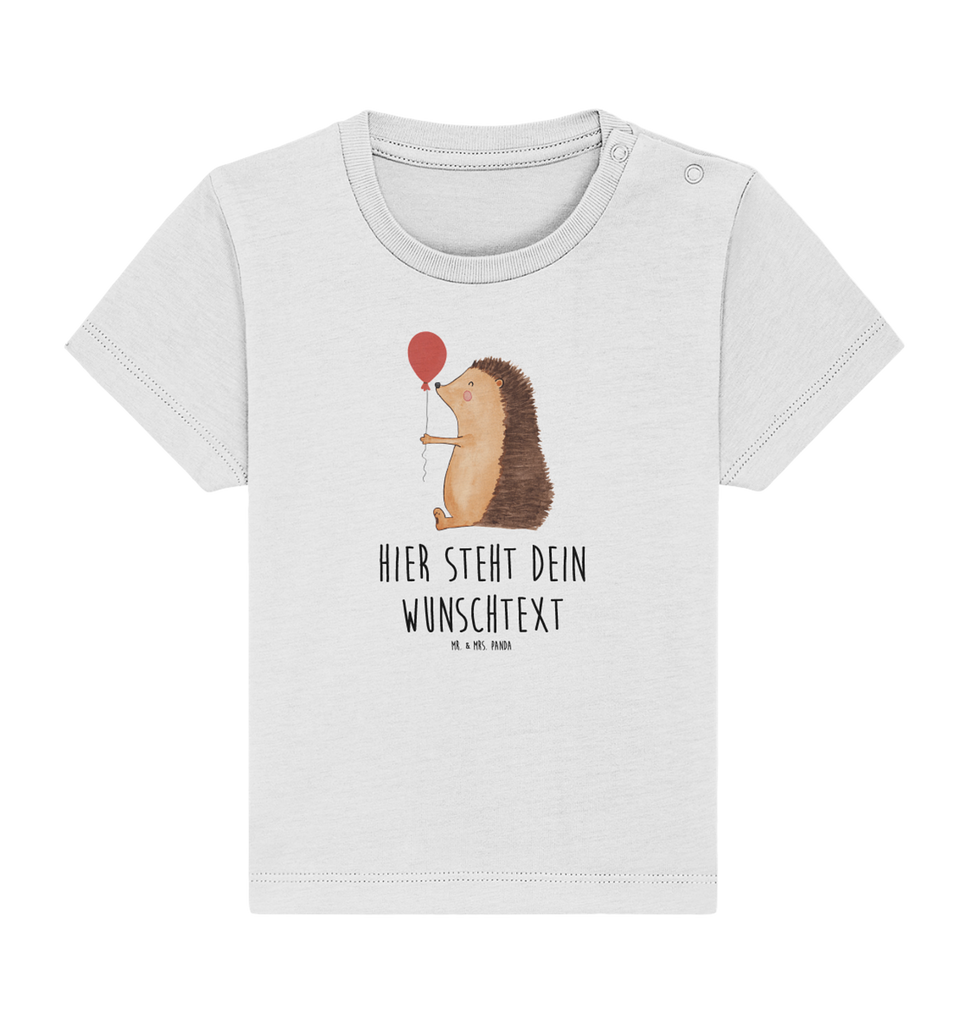 Personalisiertes Baby Shirt Igel Luftballon Personalisiertes Baby T-Shirt, Personalisiertes Jungen Baby T-Shirt, Personalisiertes Mädchen Baby T-Shirt, Personalisiertes Shirt, Tiermotive, Gute Laune, lustige Sprüche, Tiere, Igel, Geburtstag, Herzlichen Glückwunsch, Glückwunsch, Geburtstagskind, Ballon, Happy Birthday