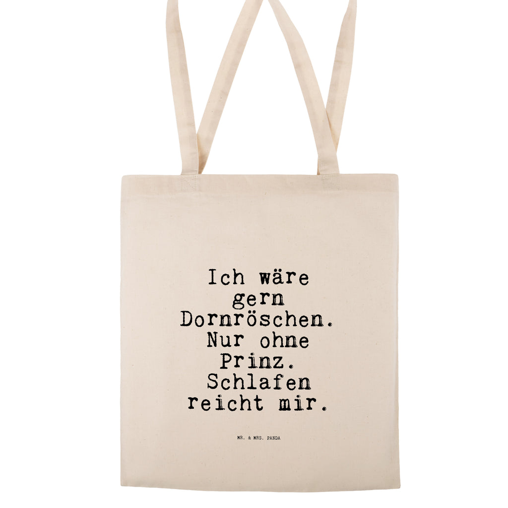 Tragetasche Ich wäre gern Dornröschen.... Beuteltasche, Beutel, Einkaufstasche, Jutebeutel, Stoffbeutel, Tasche, Shopper, Umhängetasche, Strandtasche, Schultertasche, Stofftasche, Tragetasche, Badetasche, Jutetasche, Einkaufstüte, Laptoptasche, Spruch, Sprüche, lustige Sprüche, Weisheiten, Zitate, Spruch Geschenke, Spruch Sprüche Weisheiten Zitate Lustig Weisheit Worte