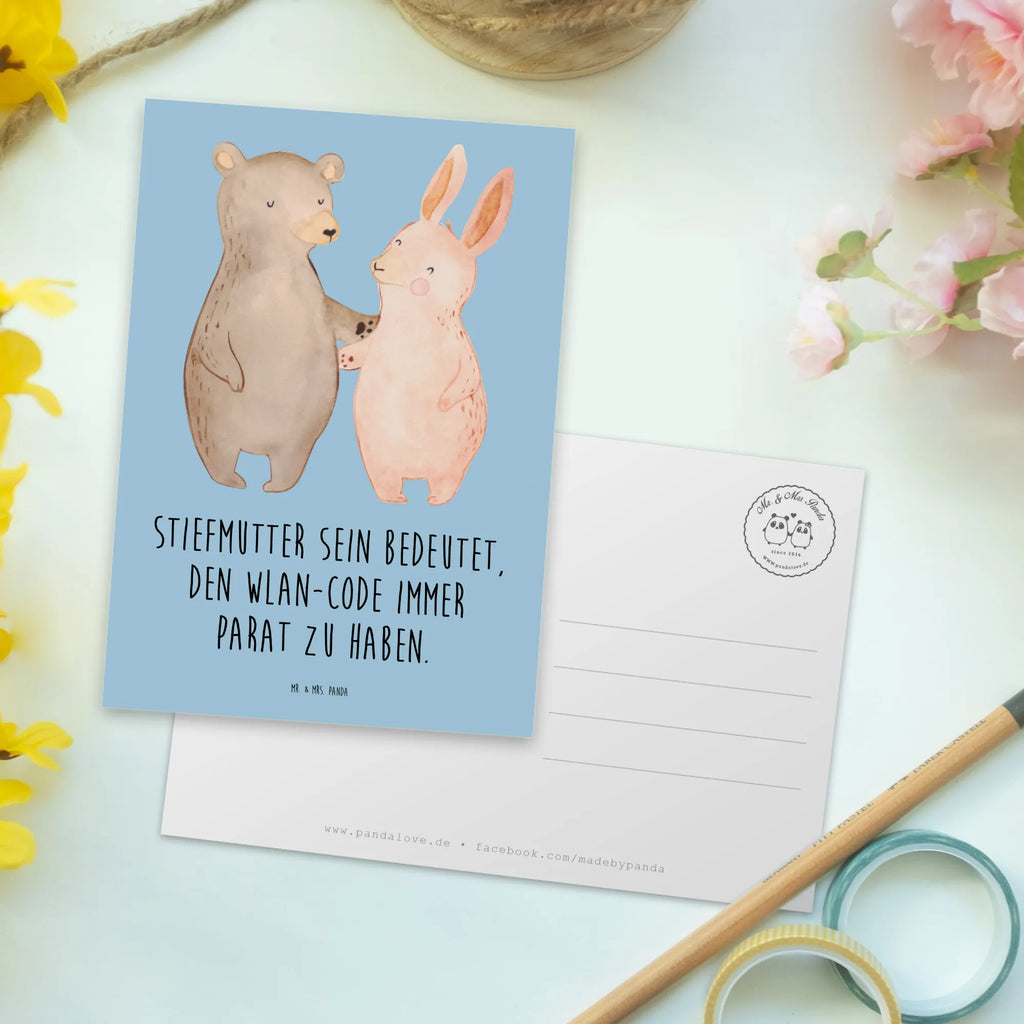 Postkarte Stiefmutter Heldin Postkarte, Karte, Geschenkkarte, Grußkarte, Einladung, Ansichtskarte, Geburtstagskarte, Einladungskarte, Dankeskarte, Ansichtskarten, Einladung Geburtstag, Einladungskarten Geburtstag, Familie, Vatertag, Muttertag, Bruder, Schwester, Mama, Papa, Oma, Opa